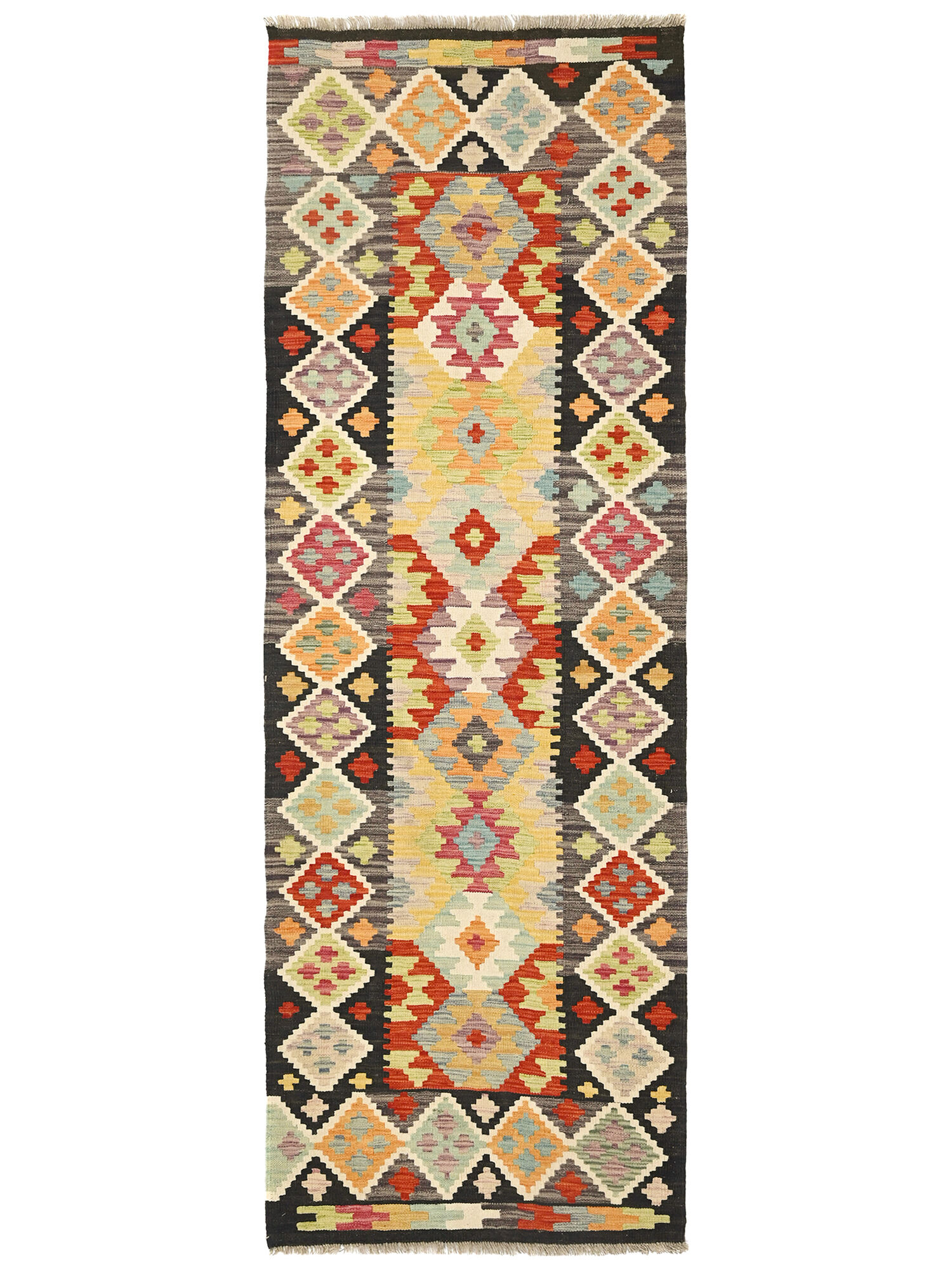 Kelim Afghan Old style Matta 89x260