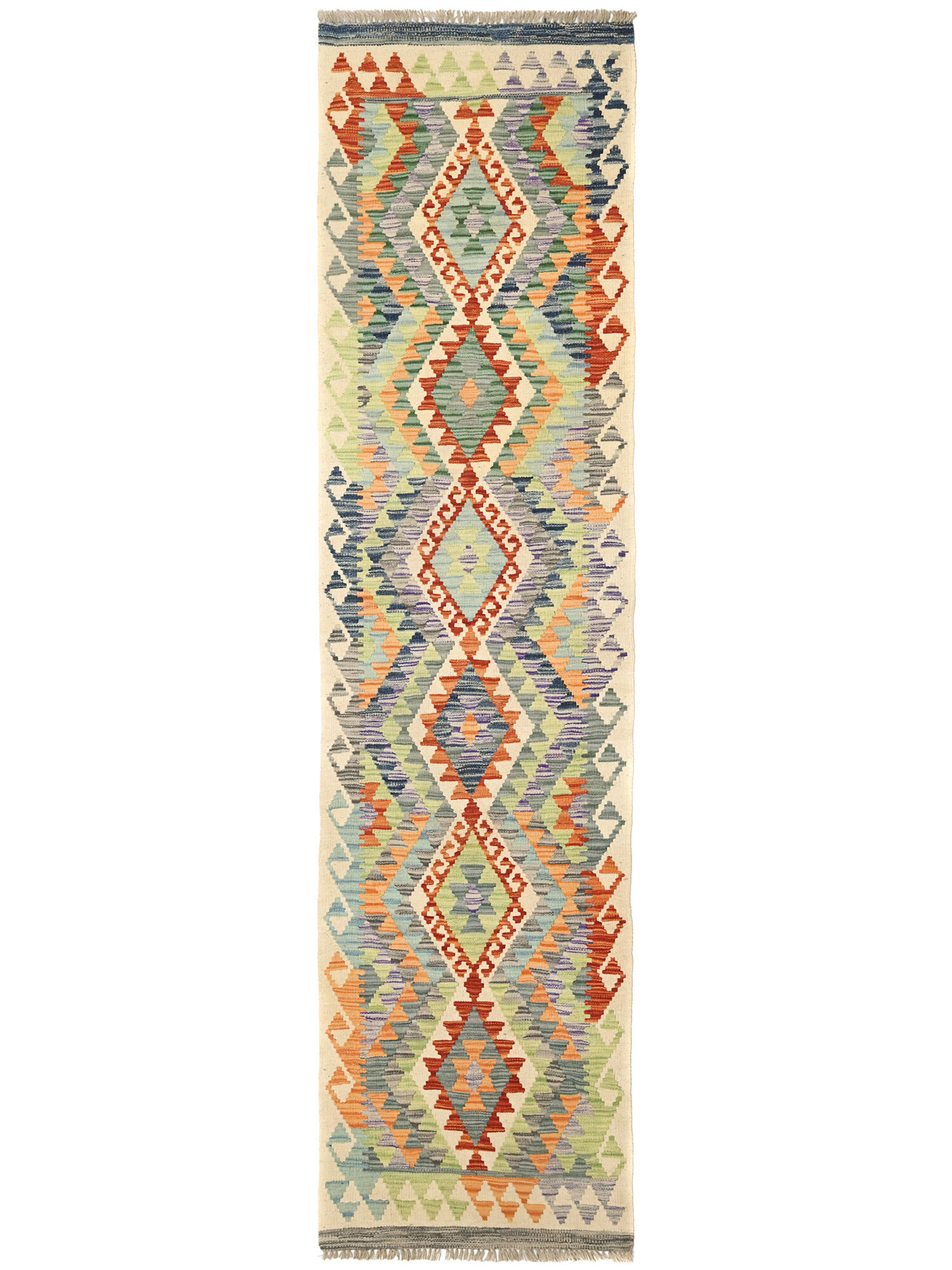 Kelim Afghan Old style Matta 75x292