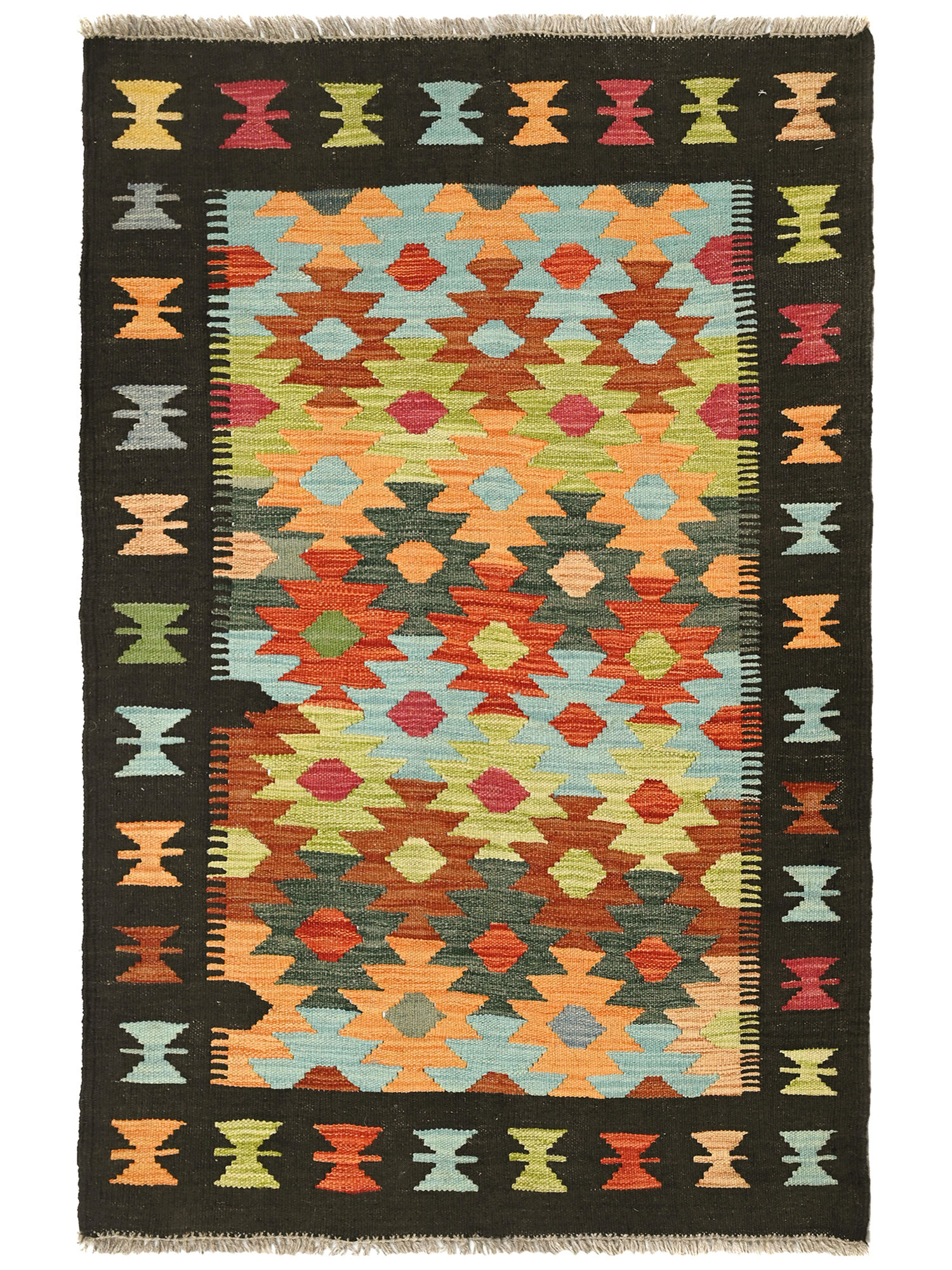 Kelim Afghan Old style Matta 81x126