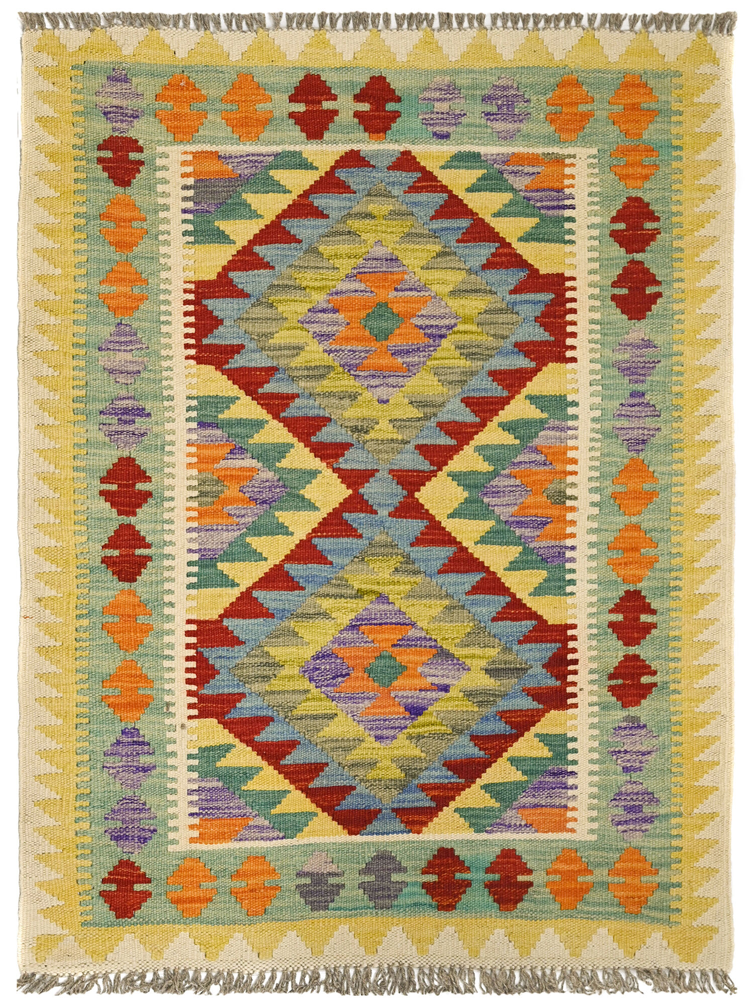 Kelim Afghan Old style Matta 82x112