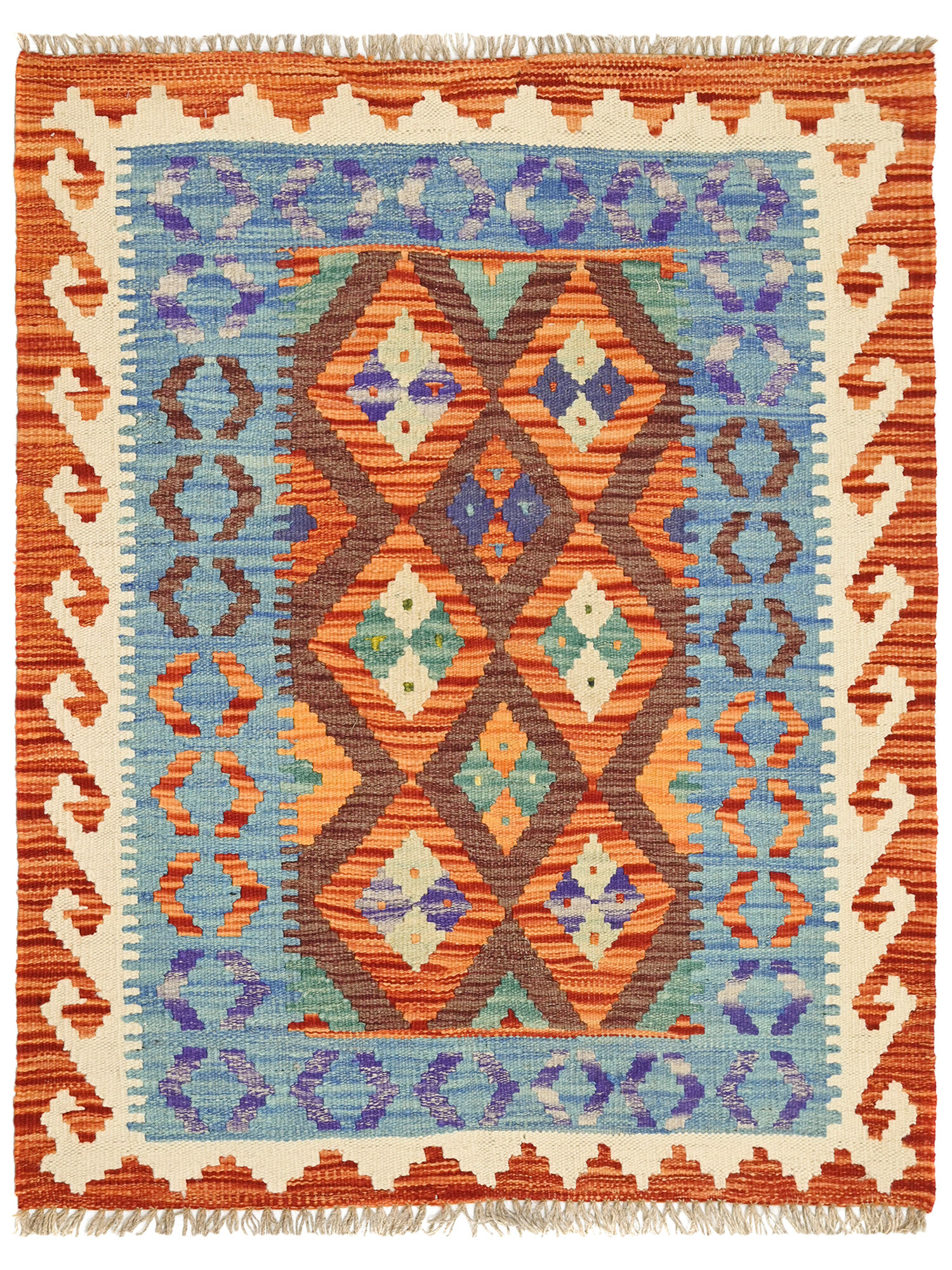 Kelim Afghan Old style Matta 87x113