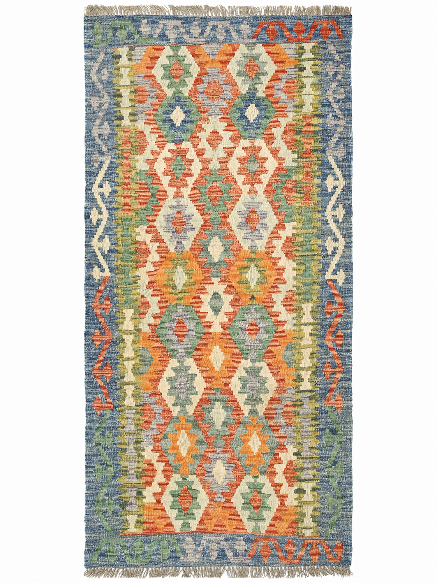 Kelim Afghan Old style Matta 87x185