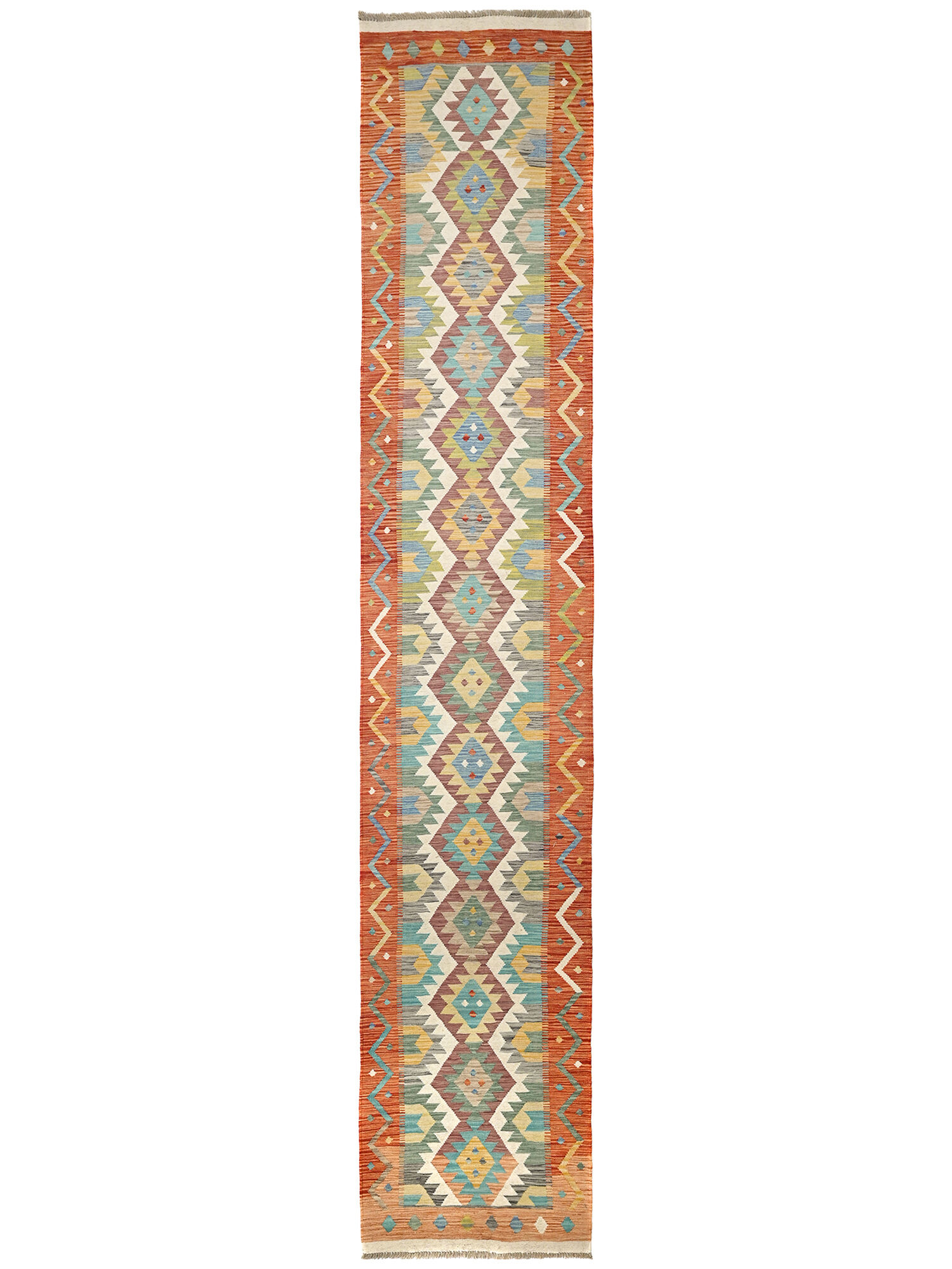 Kelim Afghan Old style Matta 90x477