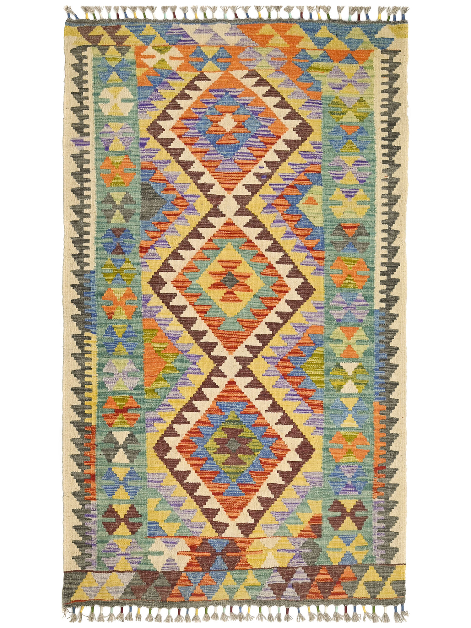 Kelim Afghan Old style Matta 101x179
