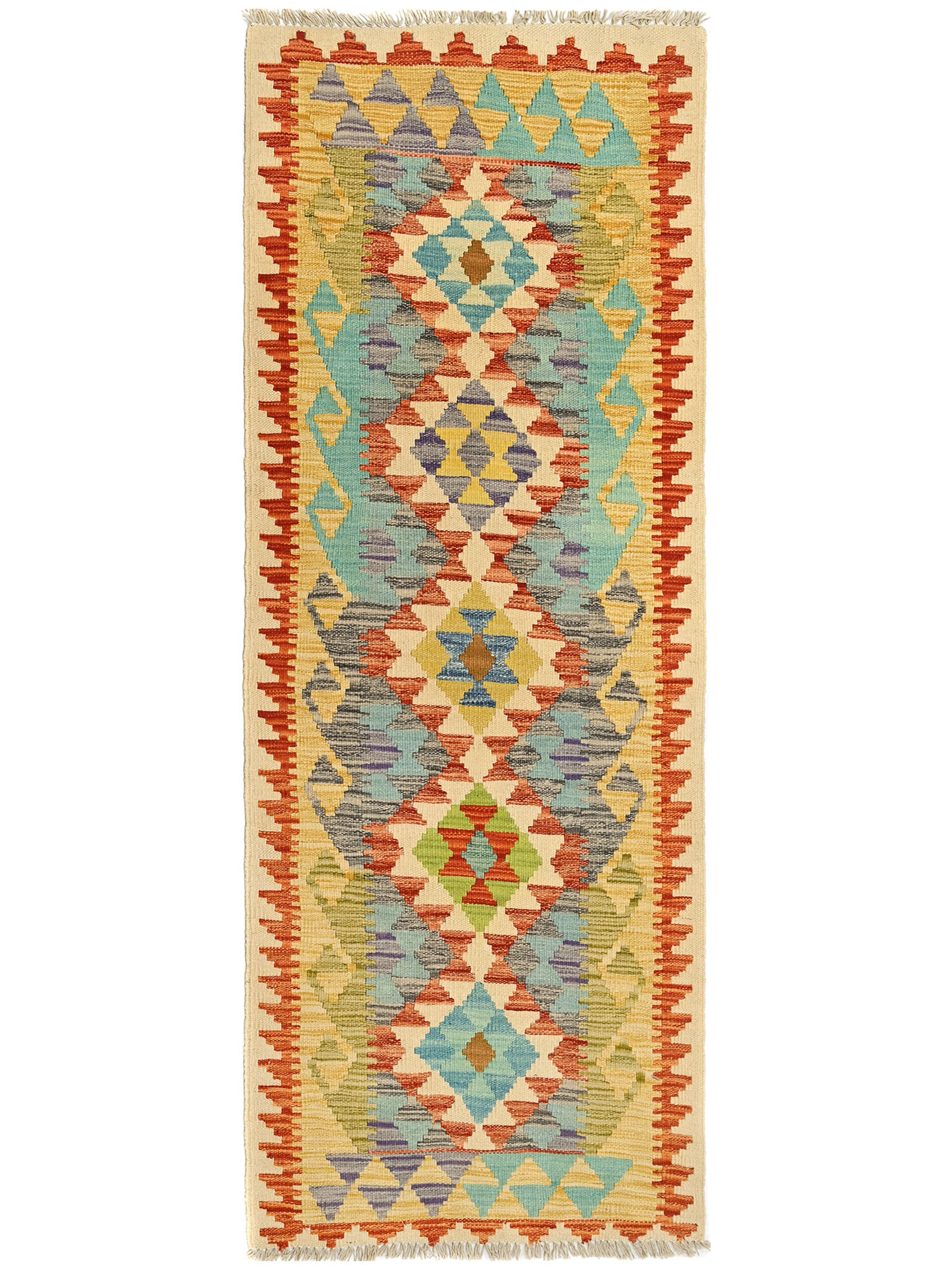 Kelim Afghan Old style Matta 72x192
