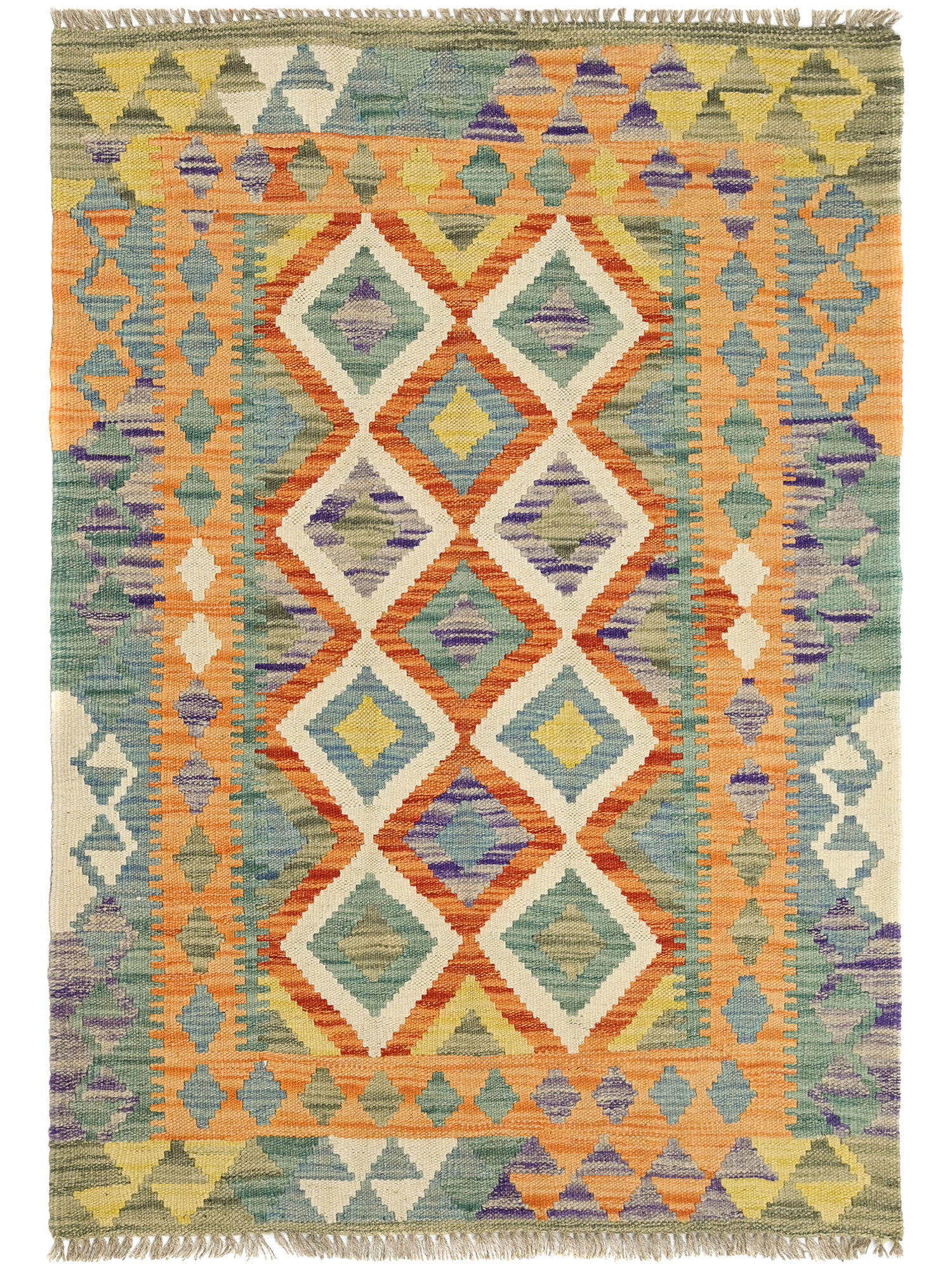 Kelim Afghan Old style Matta 84x123