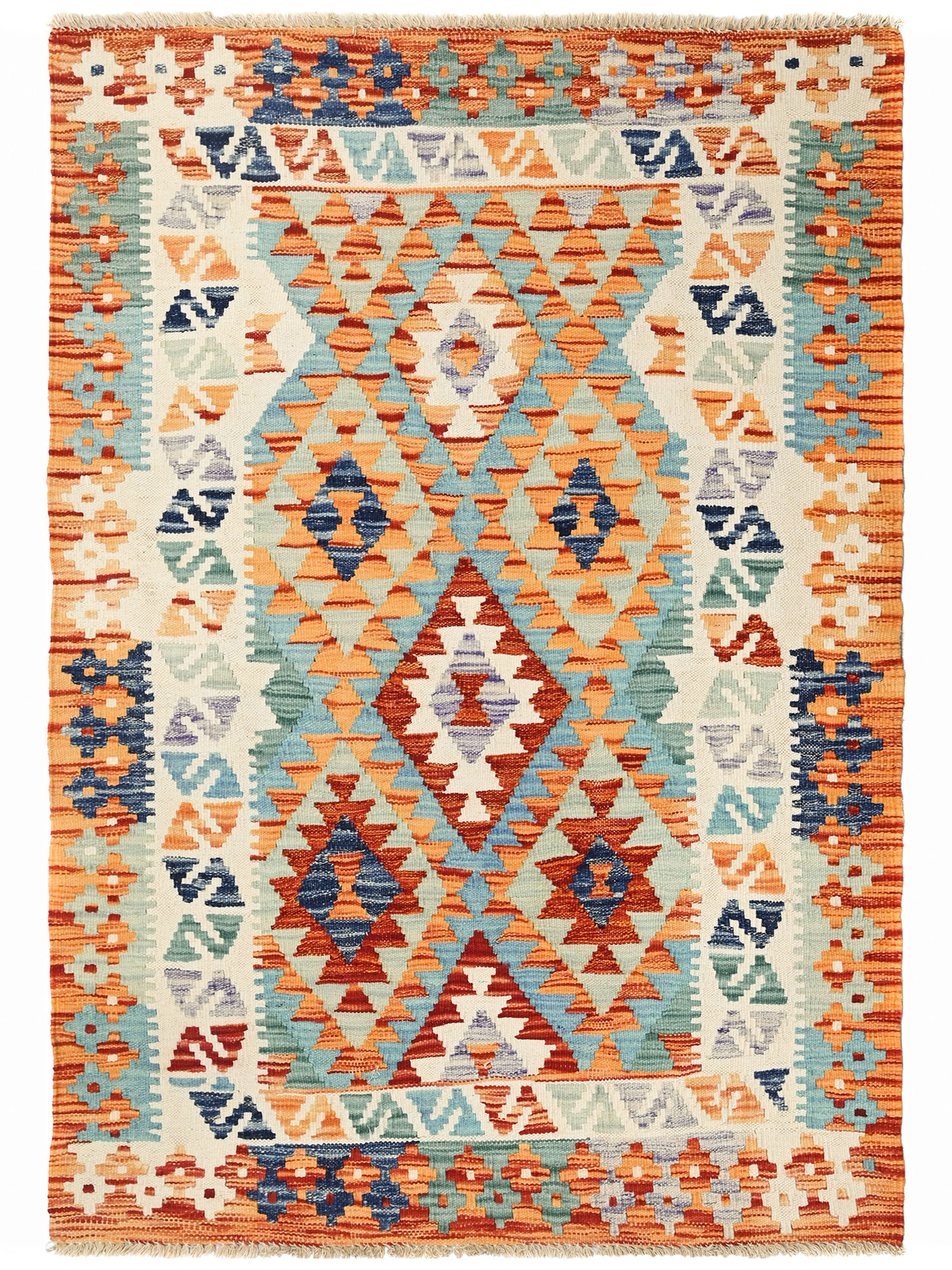 Kelim Afghan Old style Matta 105x152