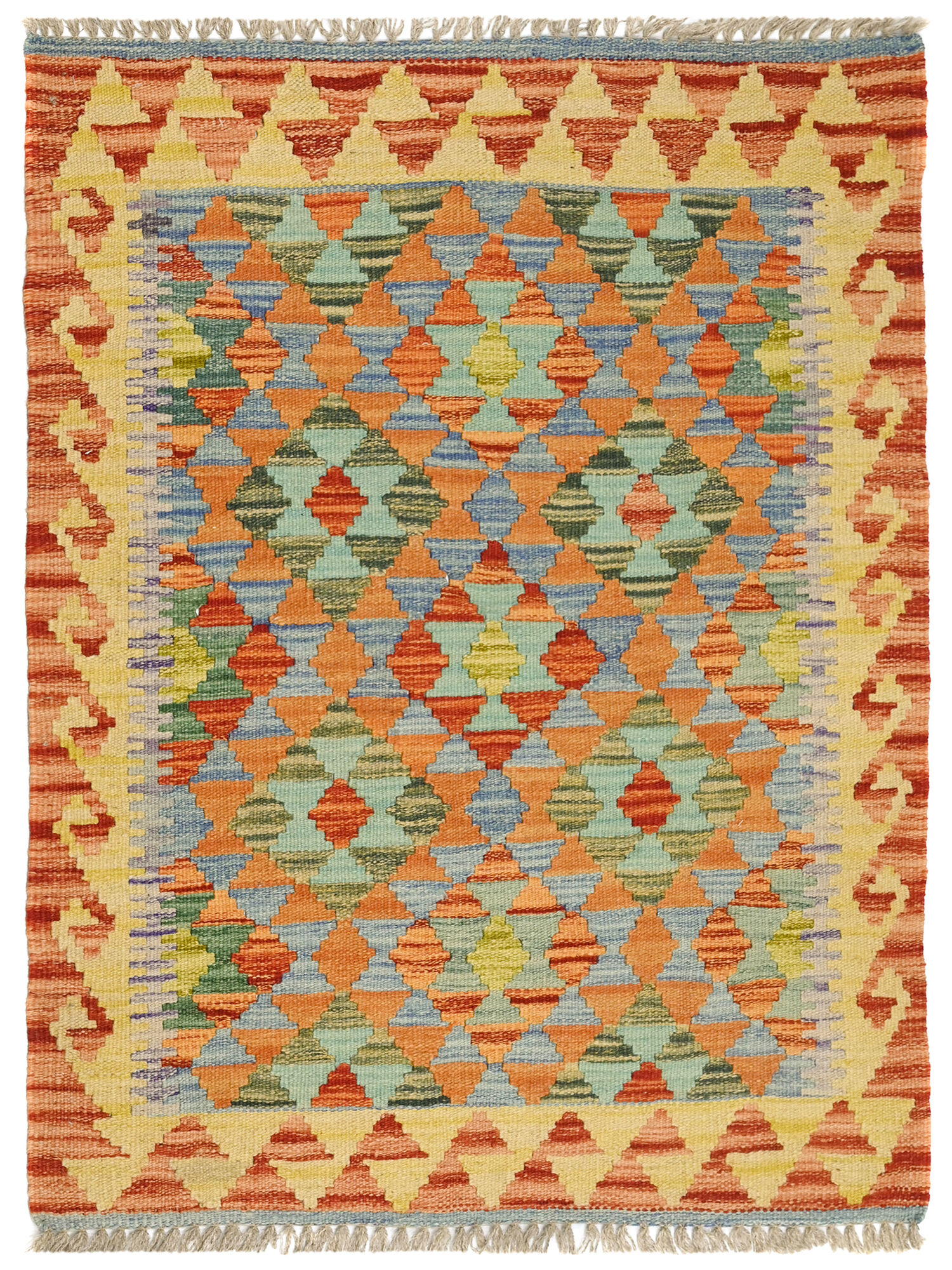 Kelim Afghan Old style Matta 83x113