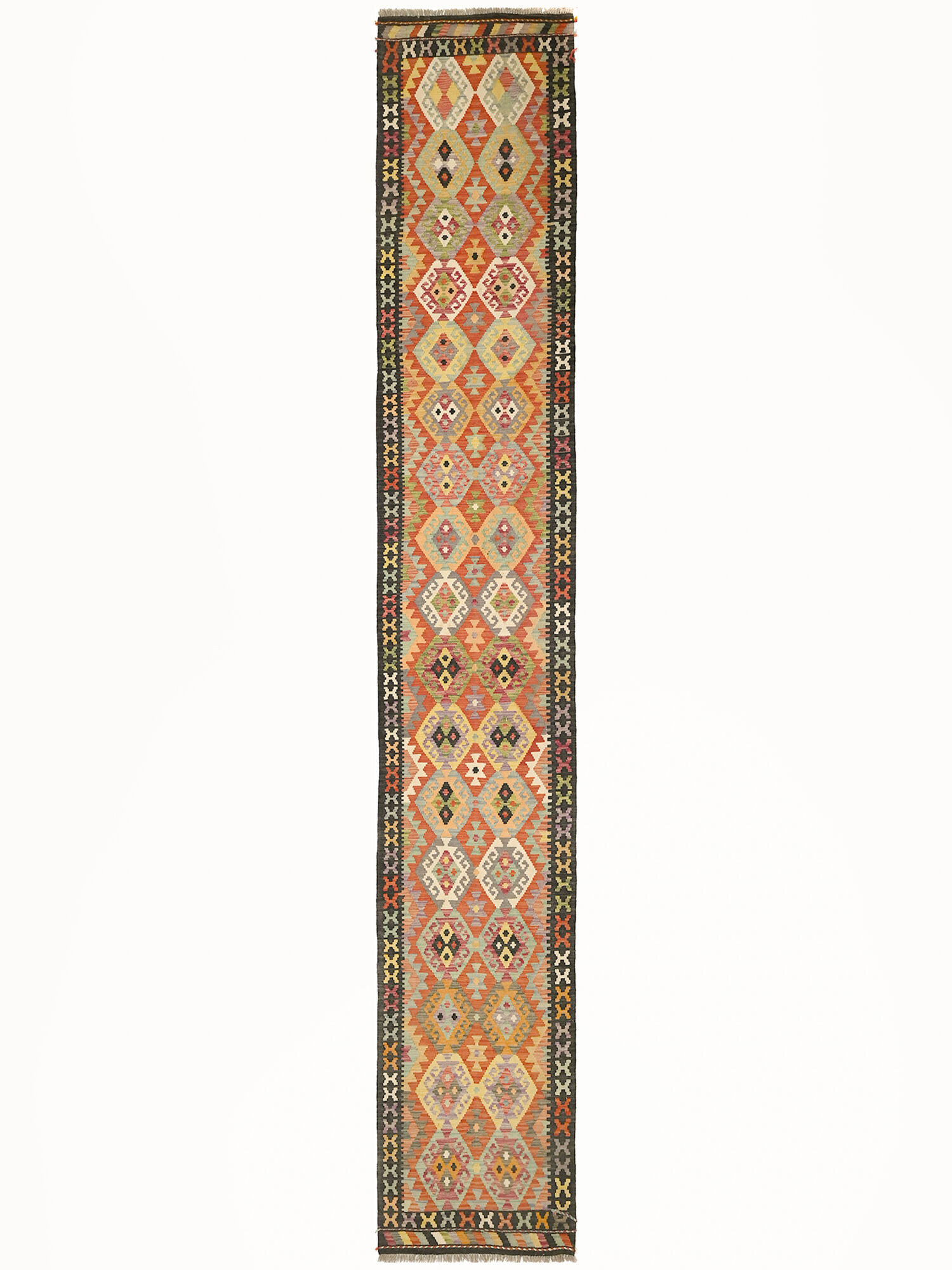 Kelim Afghan Old style Matta 79x490