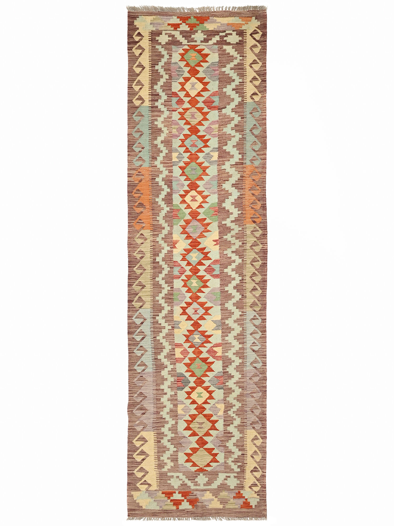 Kelim Afghan Old style Matta 83x302