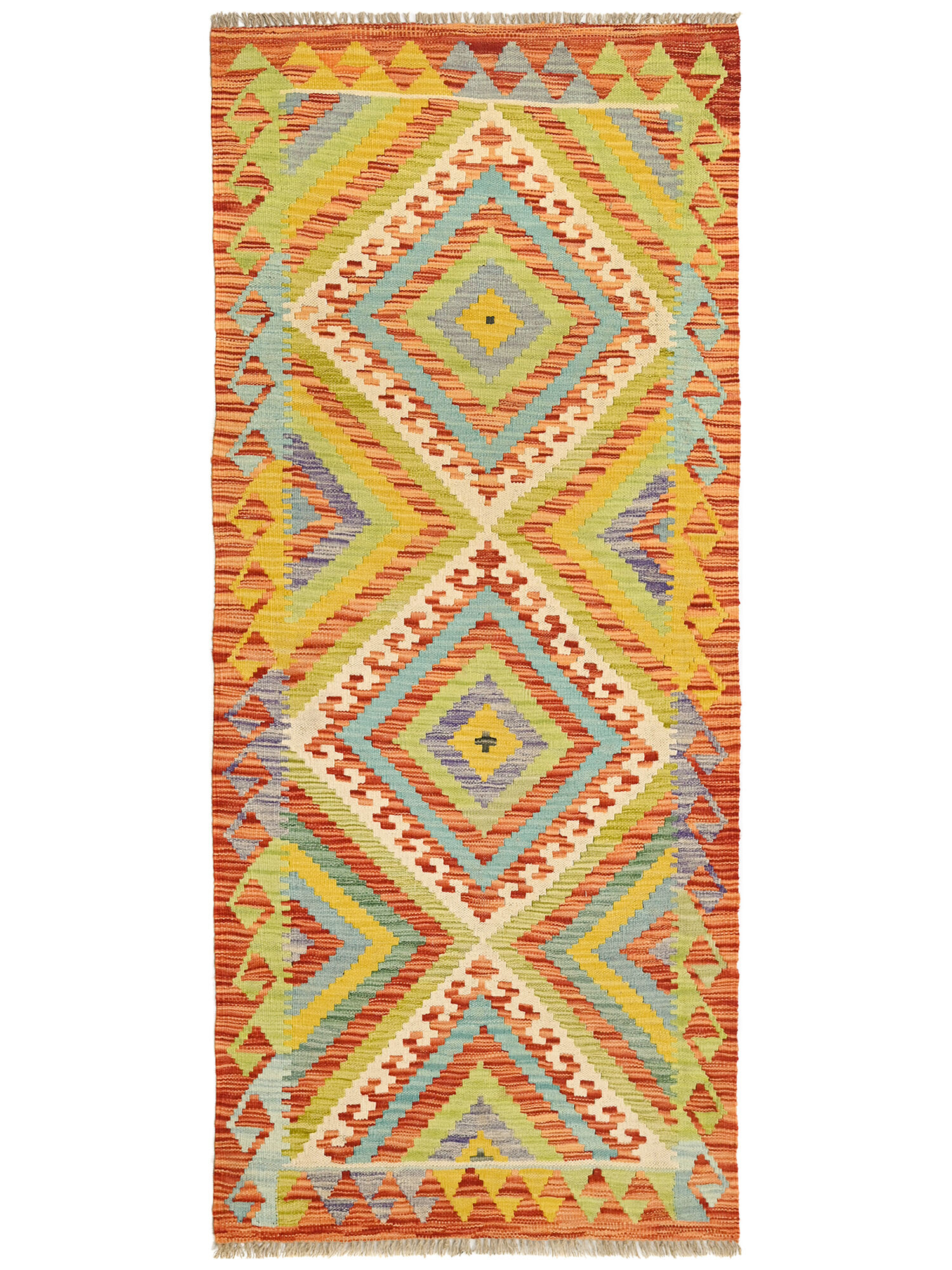 Kelim Afghan Old style Matta 83x194