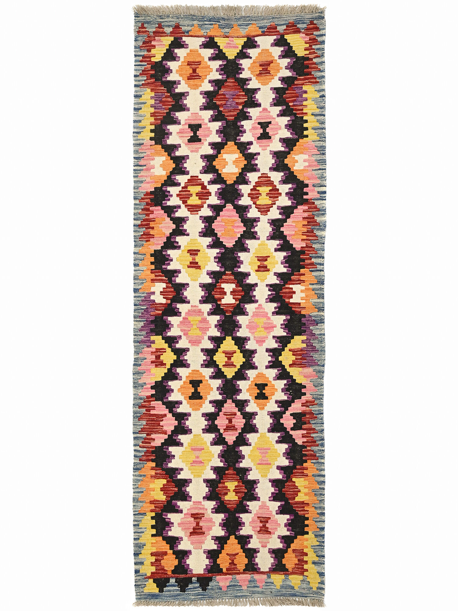 Kelim Afghan Old style Matta 77x238
