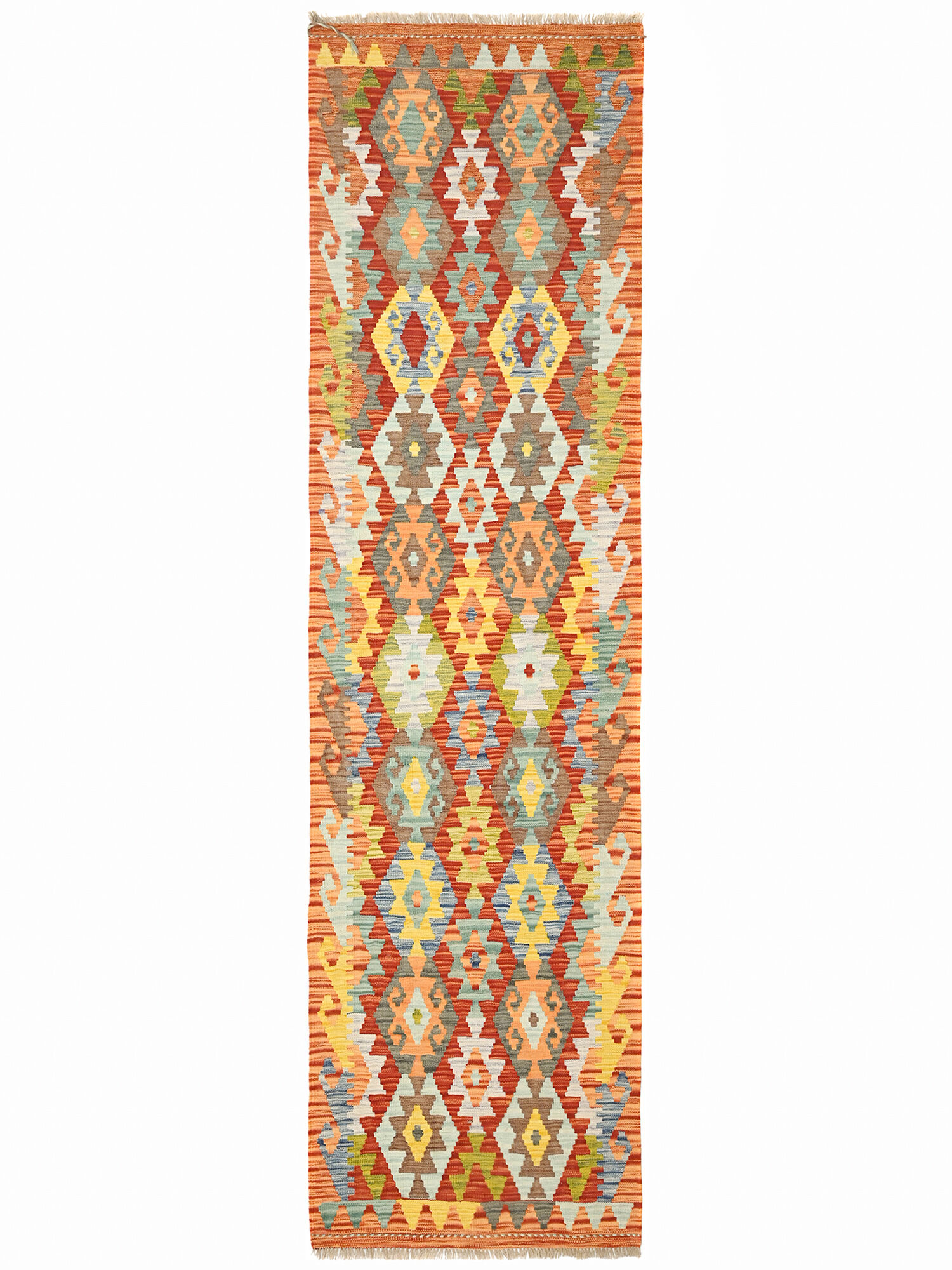 Kelim Afghan Old style Matta 83x304
