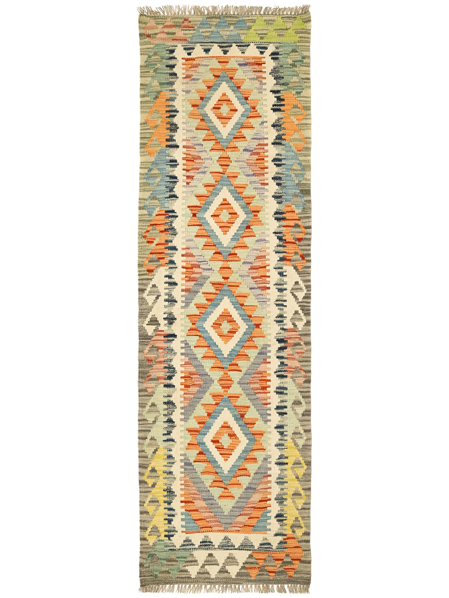 Kelim Afghan Old style Matta 87x293