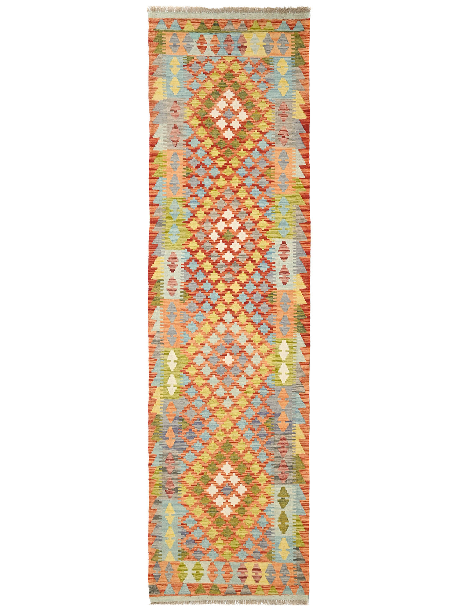 Kelim Afghan Old style Matta 82x299