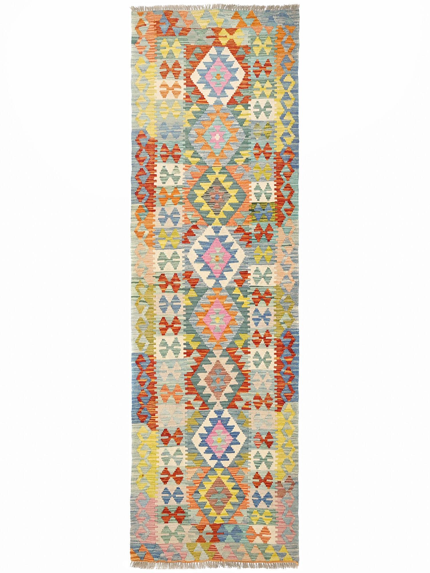 Kelim Afghan Old style Matta 87x287