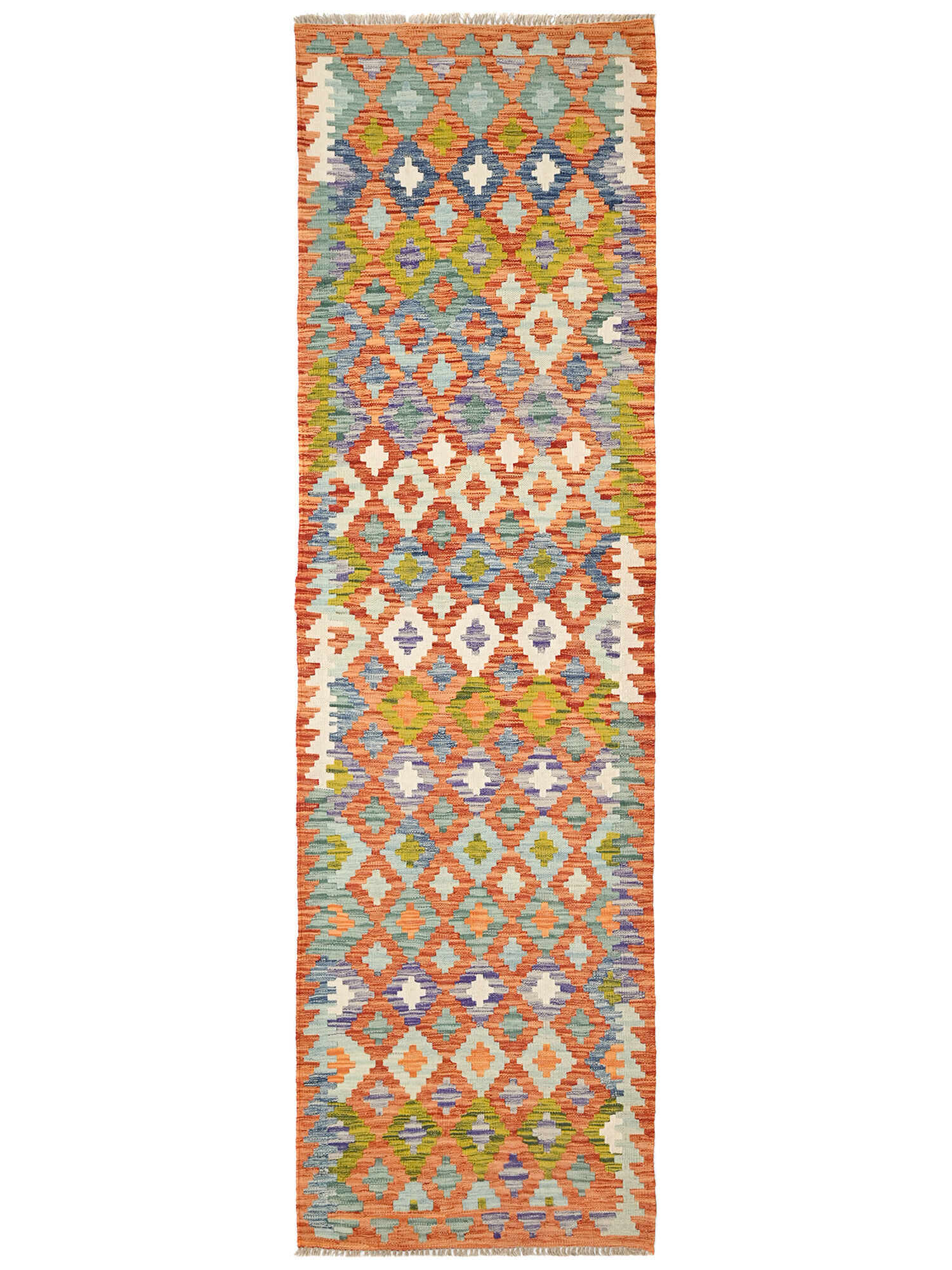Kelim Afghan Old style Matta 87x297