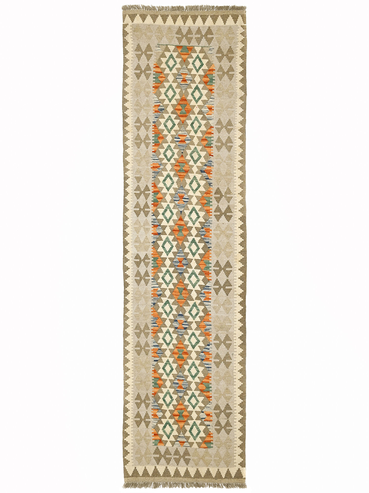 Kelim Afghan Old style Matta 80x308