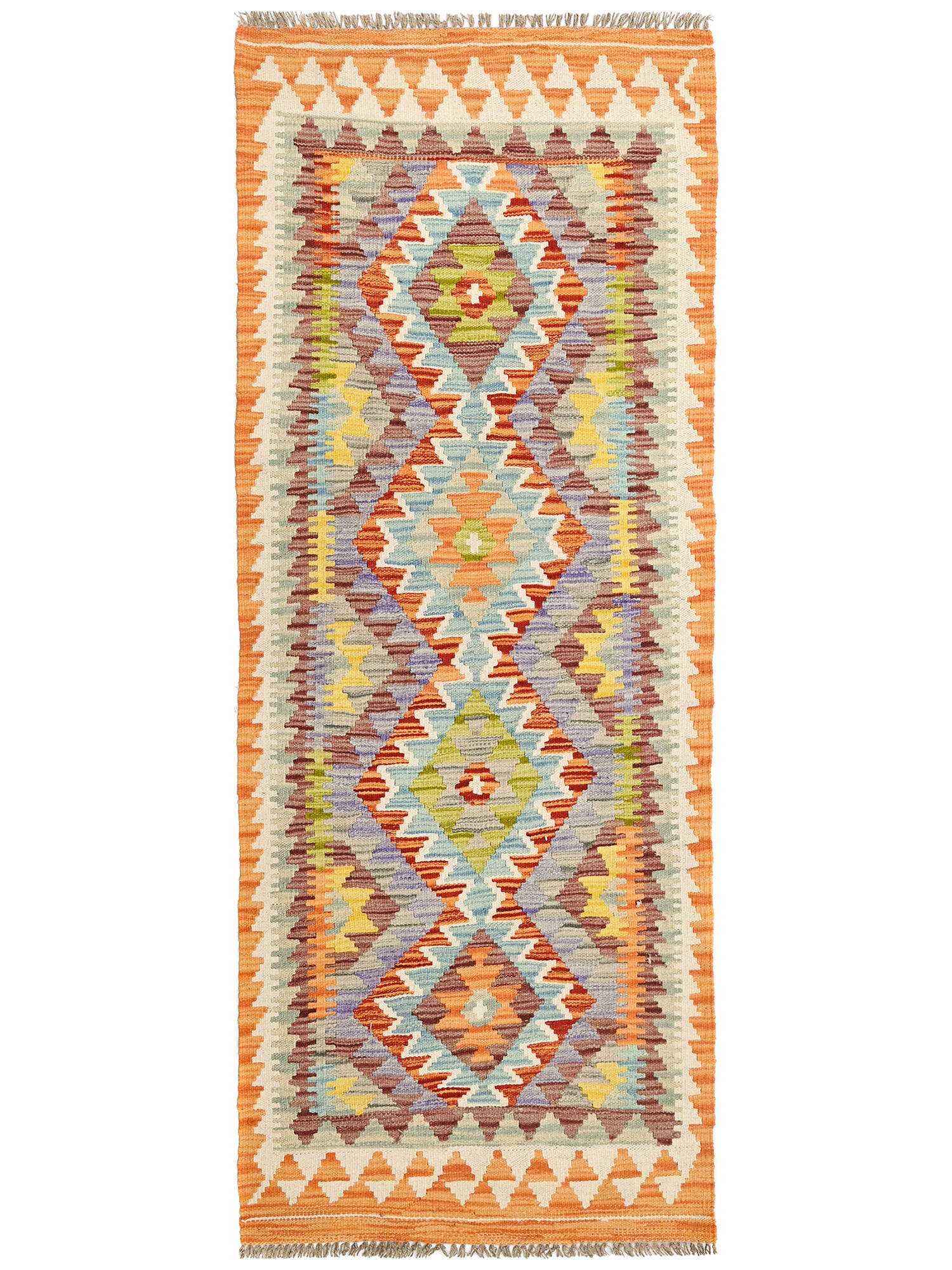 Kelim Afghan Old style Matta 75x193