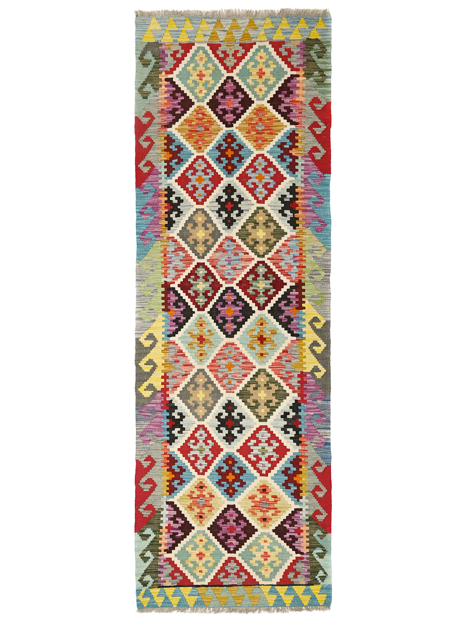 Kelim Afghan Old style Matta 82x251