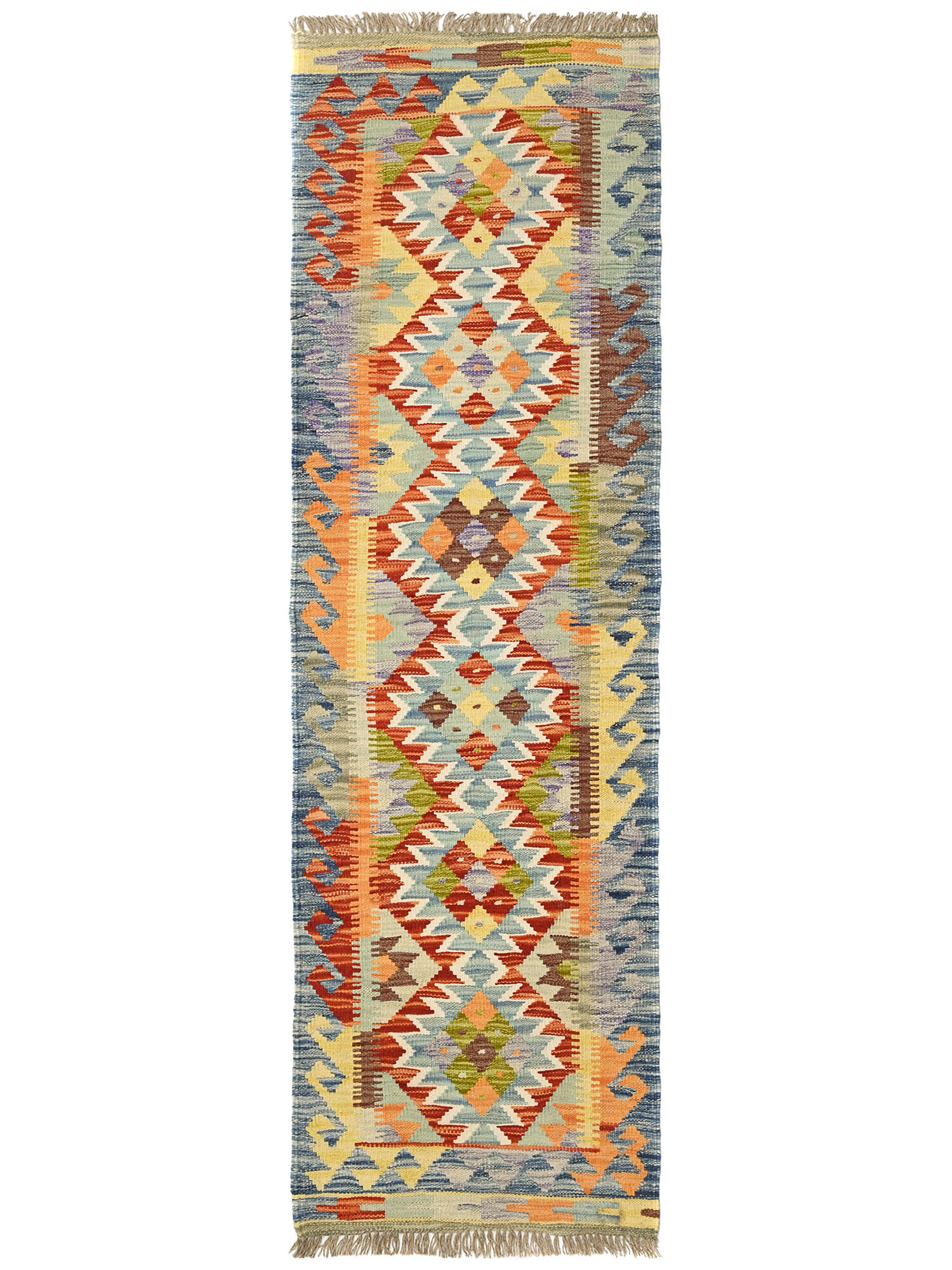 Kelim Afghan Old style Matta 59x196