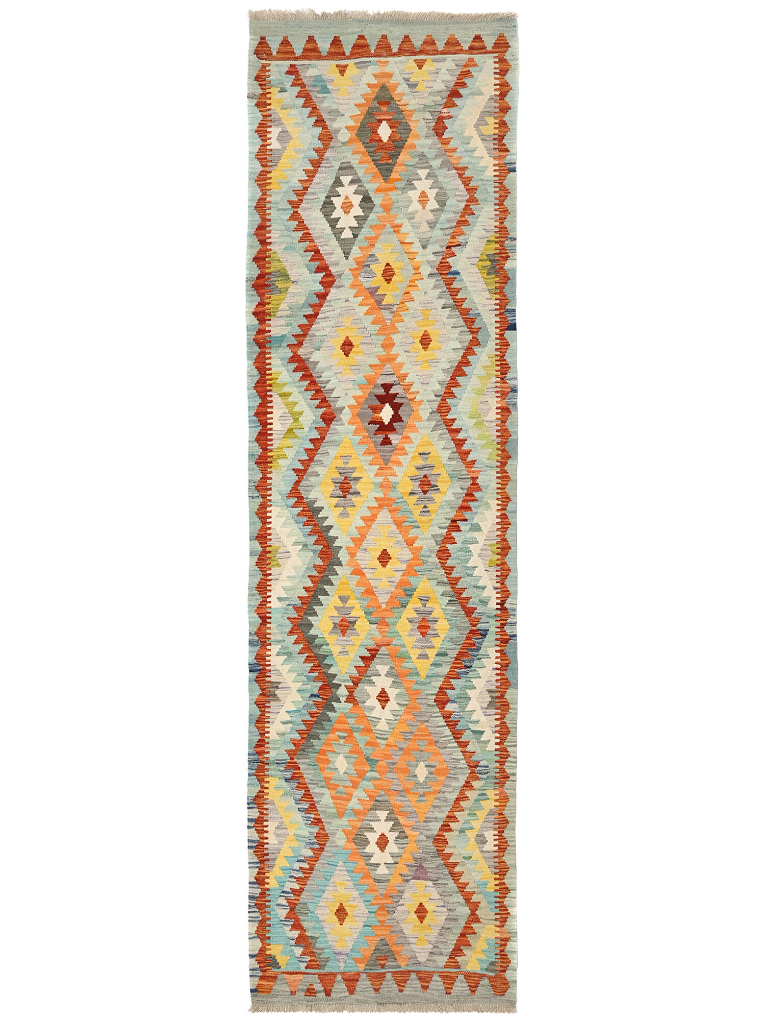 Kelim Afghan Old style Matta 83x304