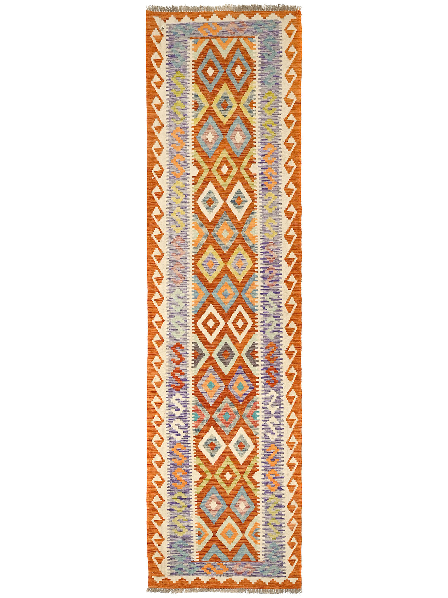 Kelim Afghan Old style Matta 79x297