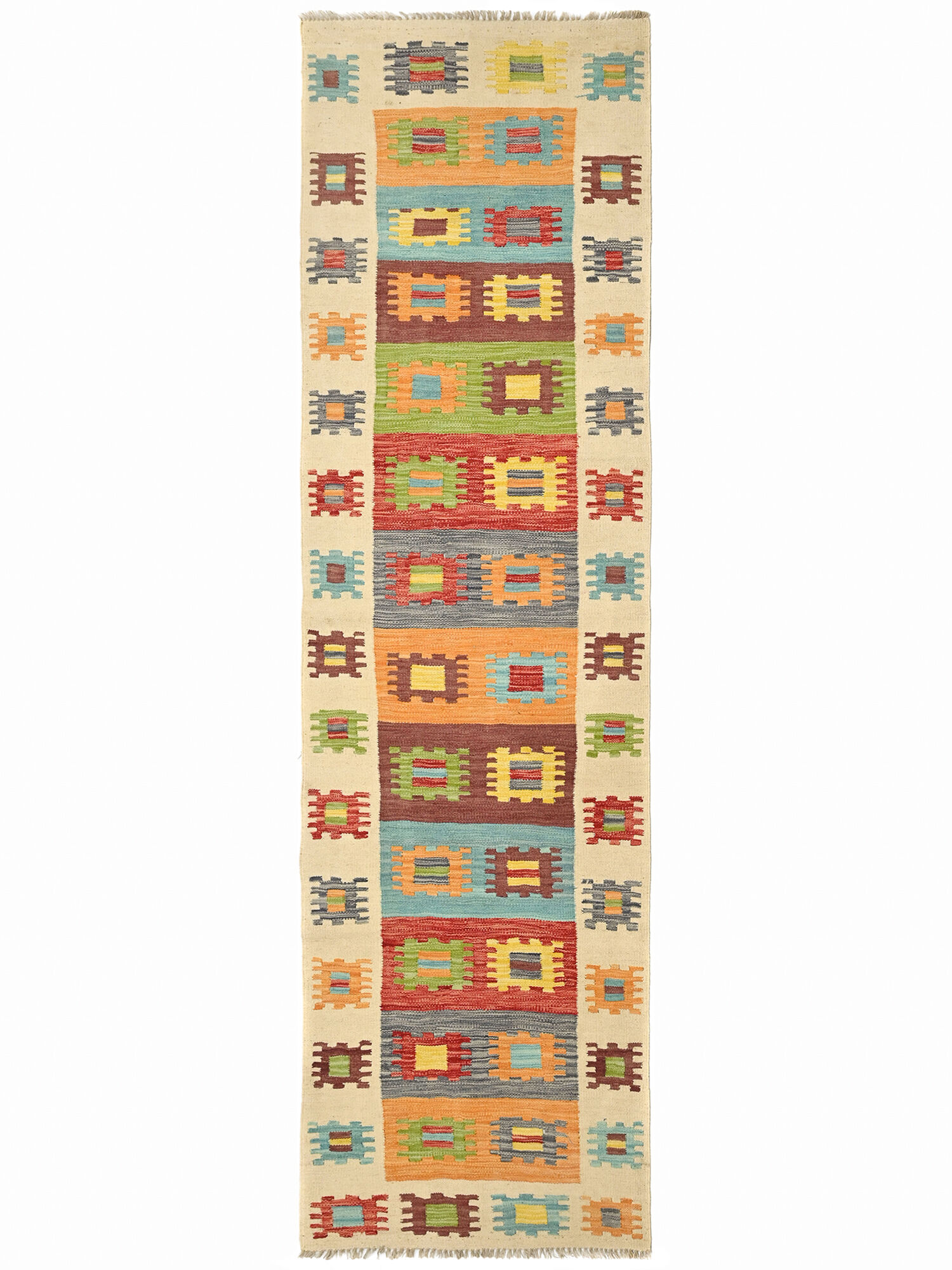 Kelim Afghan Old style Matta 82x287