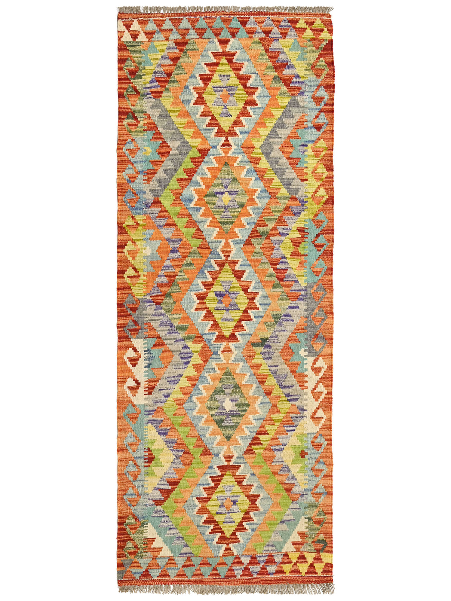 Kelim Afghan Old style Matta 73x197