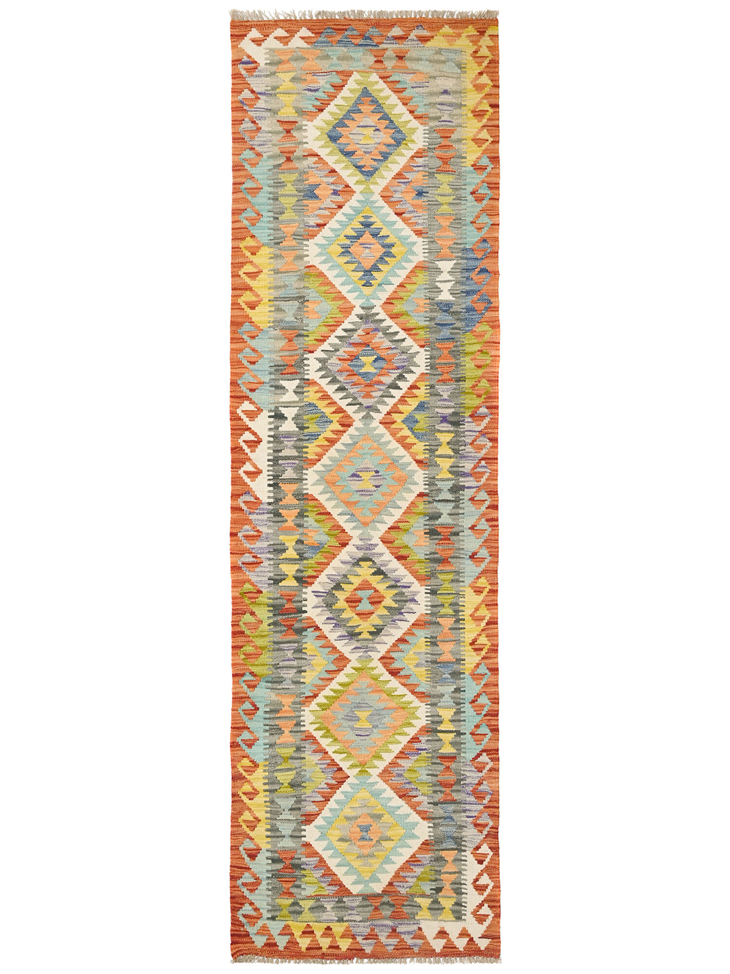 Kelim Afghan Old style Matta 72x252