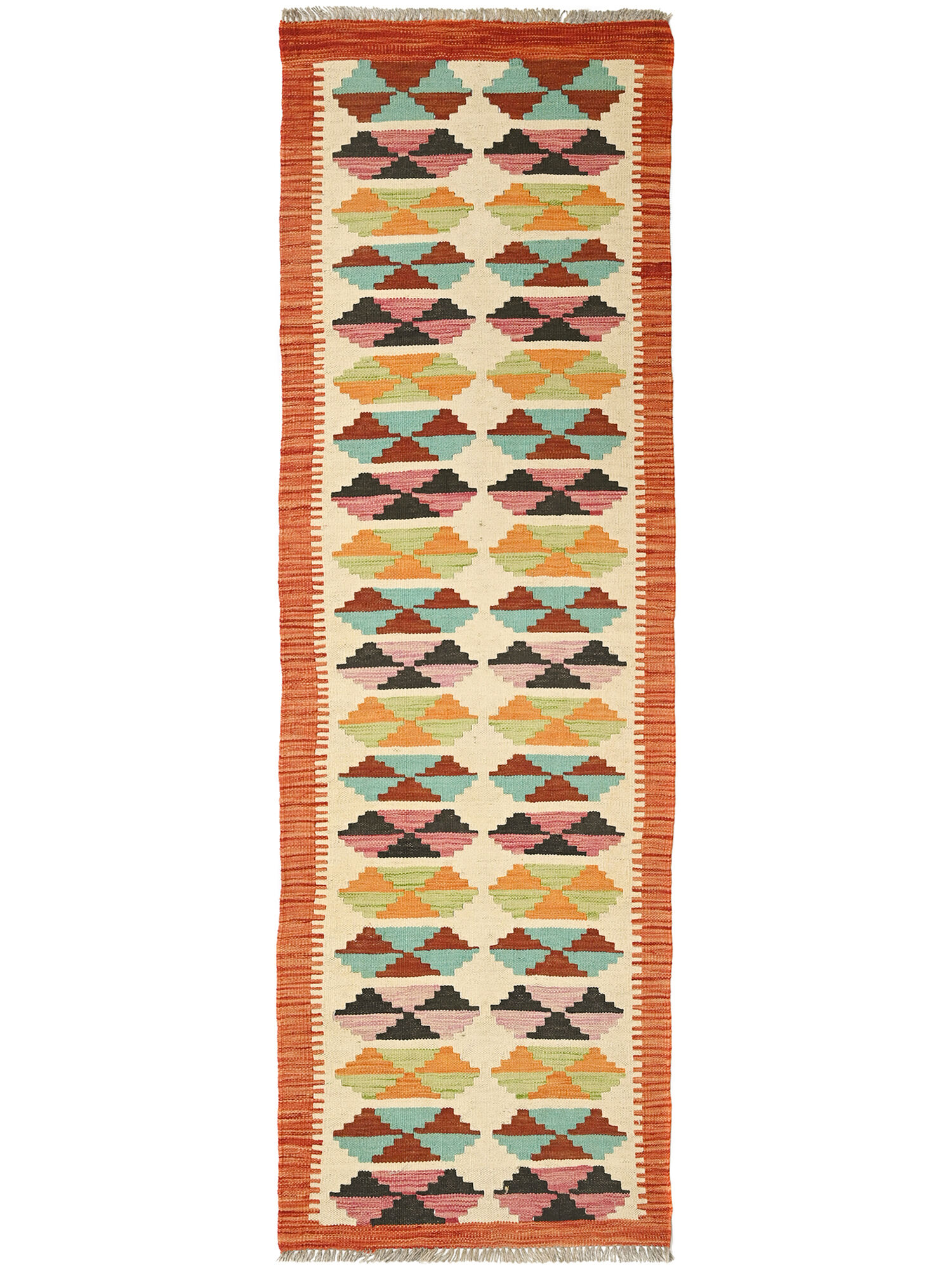 Kelim Afghan Old style Matta 61x192