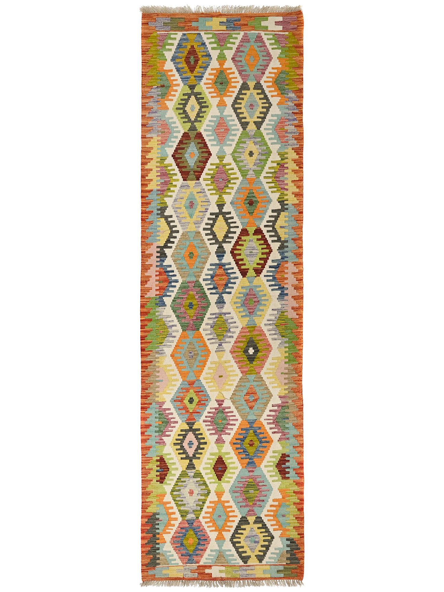 Kelim Afghan Old style Matta 85x301