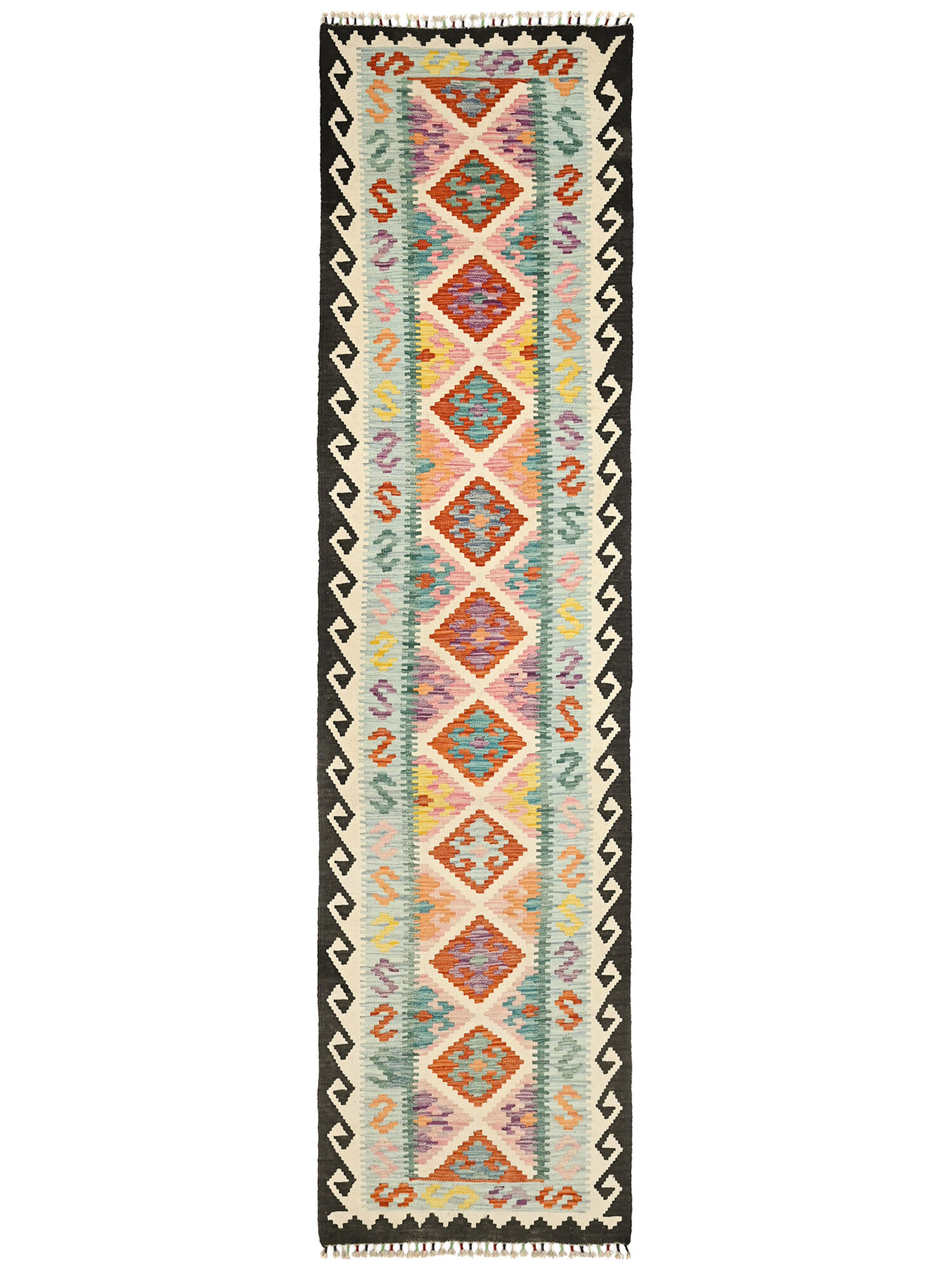 Kelim Afghan Old style Matta 78x306