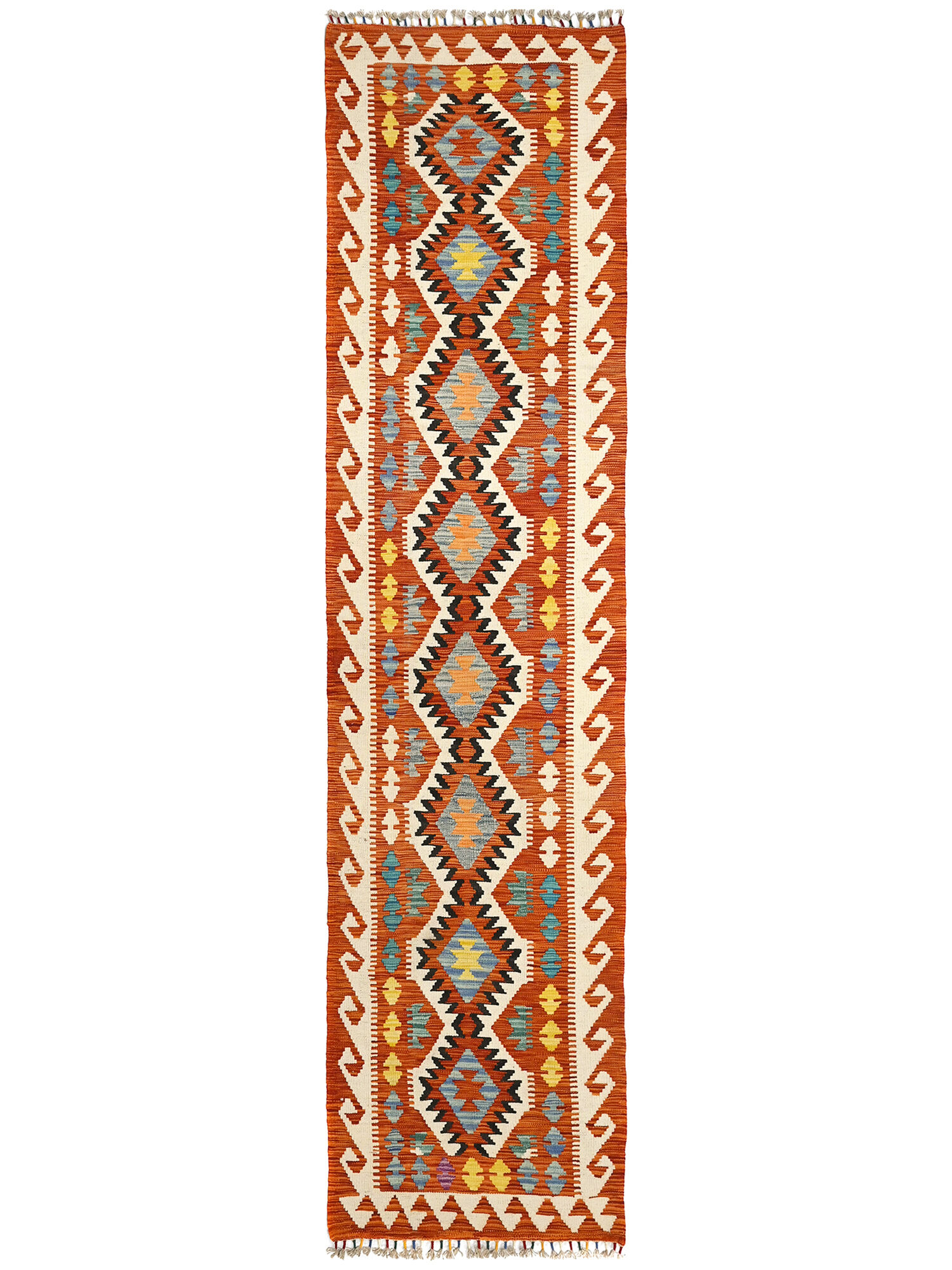 Kelim Afghan Old style Matta 76x312