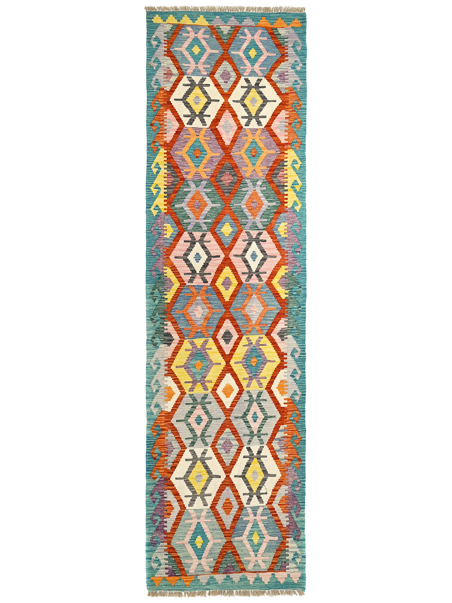 Kelim Afghan Old style Matta 82x297