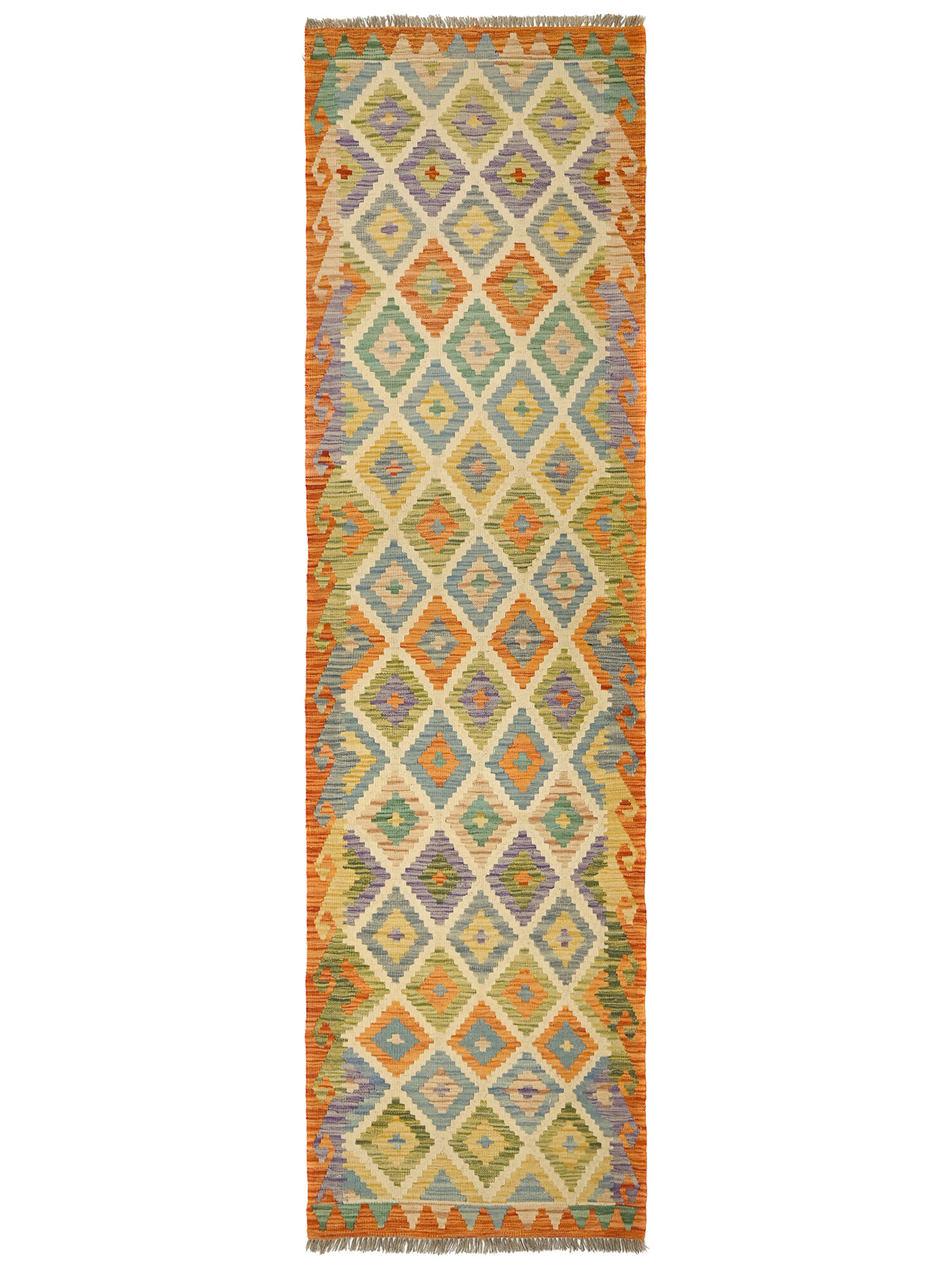 Kelim Afghan Old style Matta 83x297
