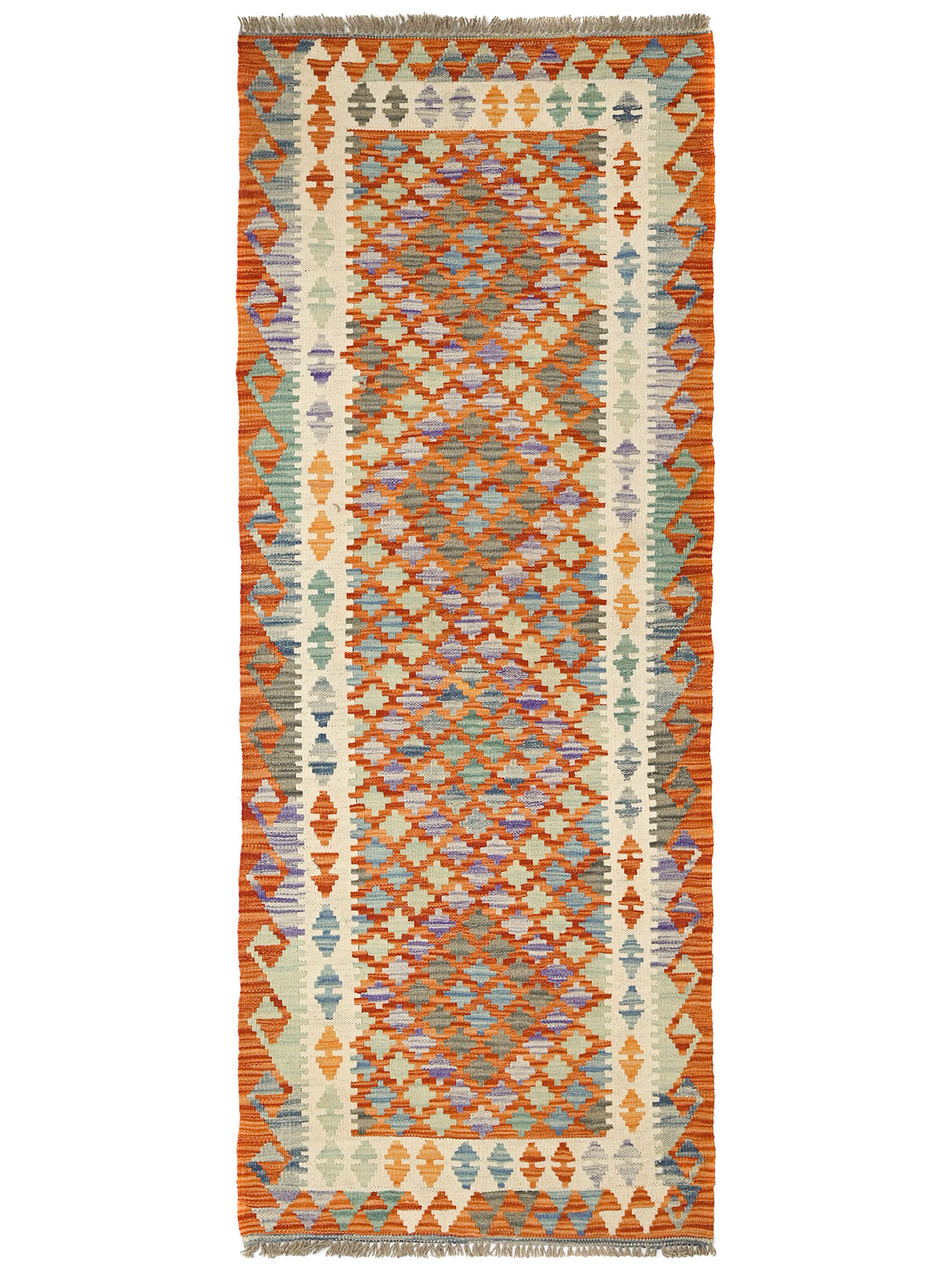 Kelim Afghan Old style Matta 78x202