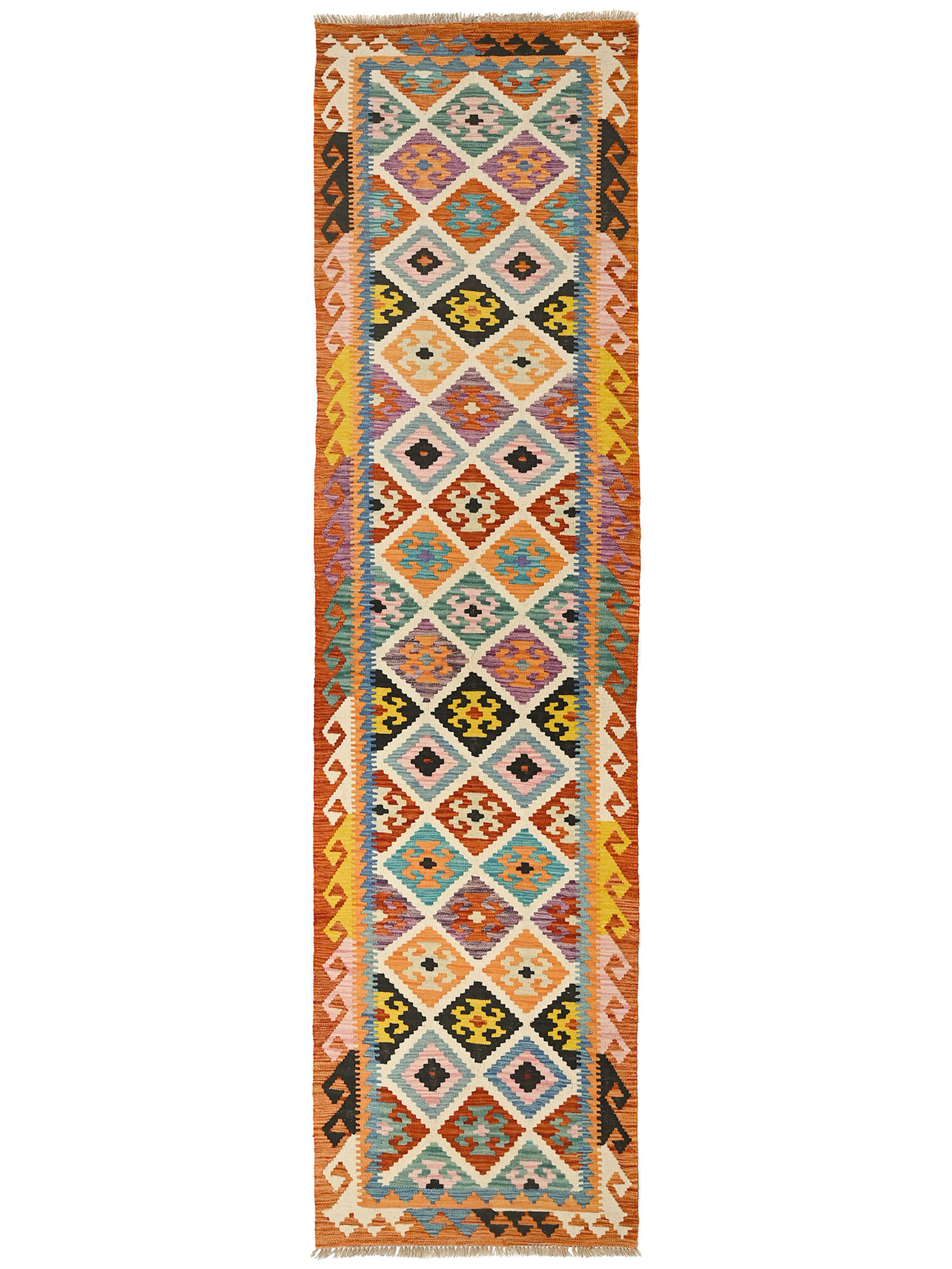 Kelim Afghan Old style Matta 82x310