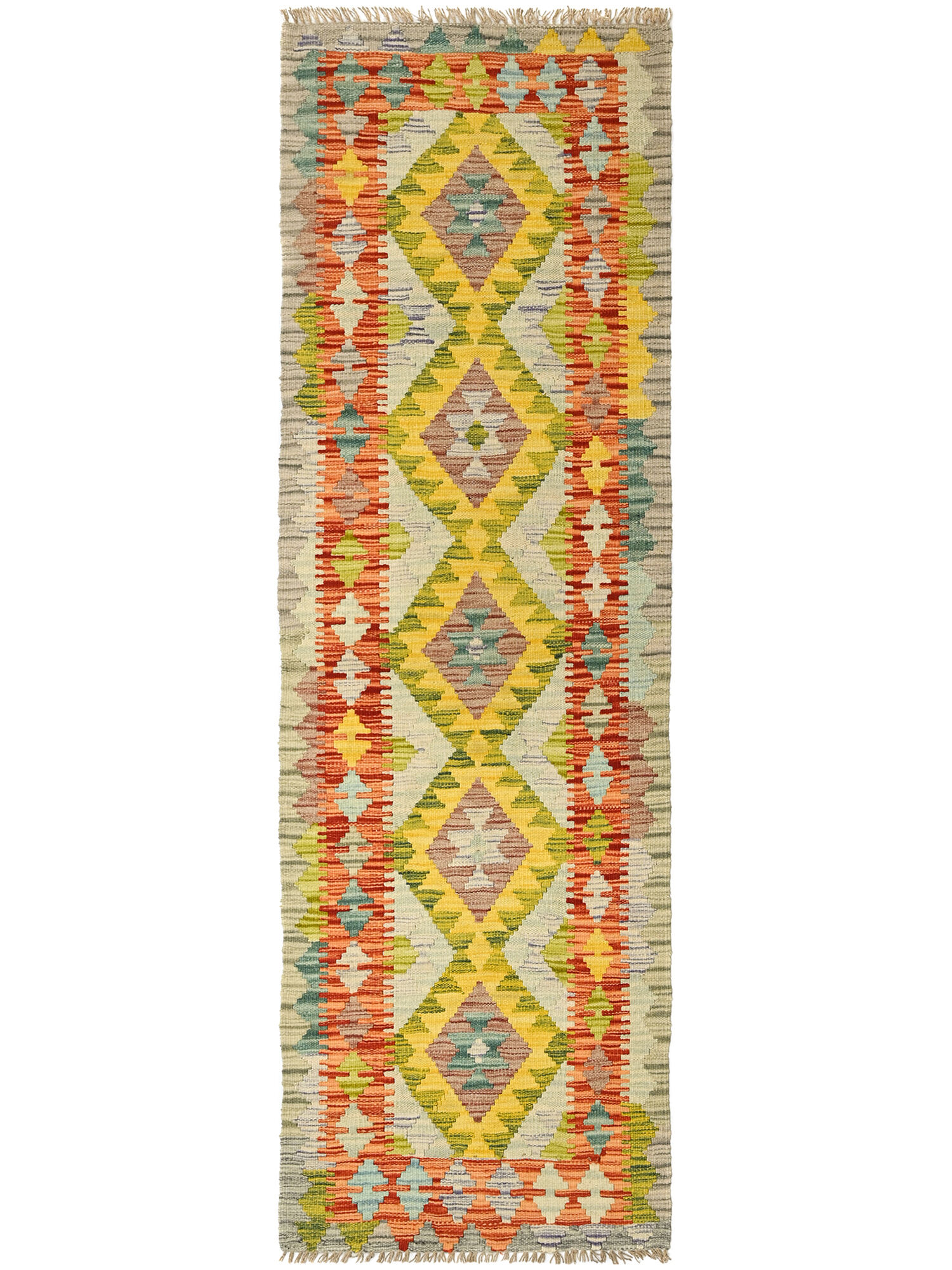 Kelim Afghan Old style Matta 68x215