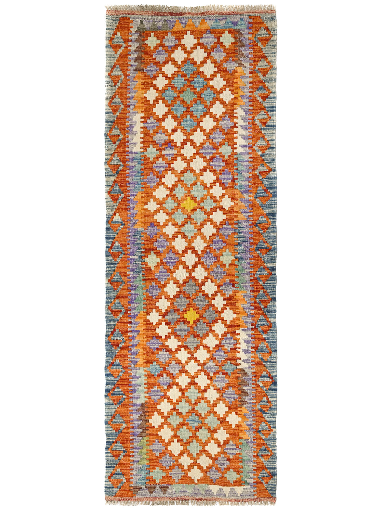 Kelim Afghan Old style Matta 71x204