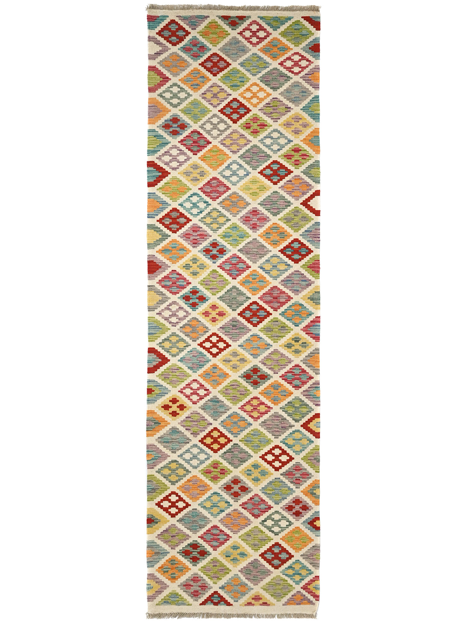 Kelim Afghan Old style Matta 85x297