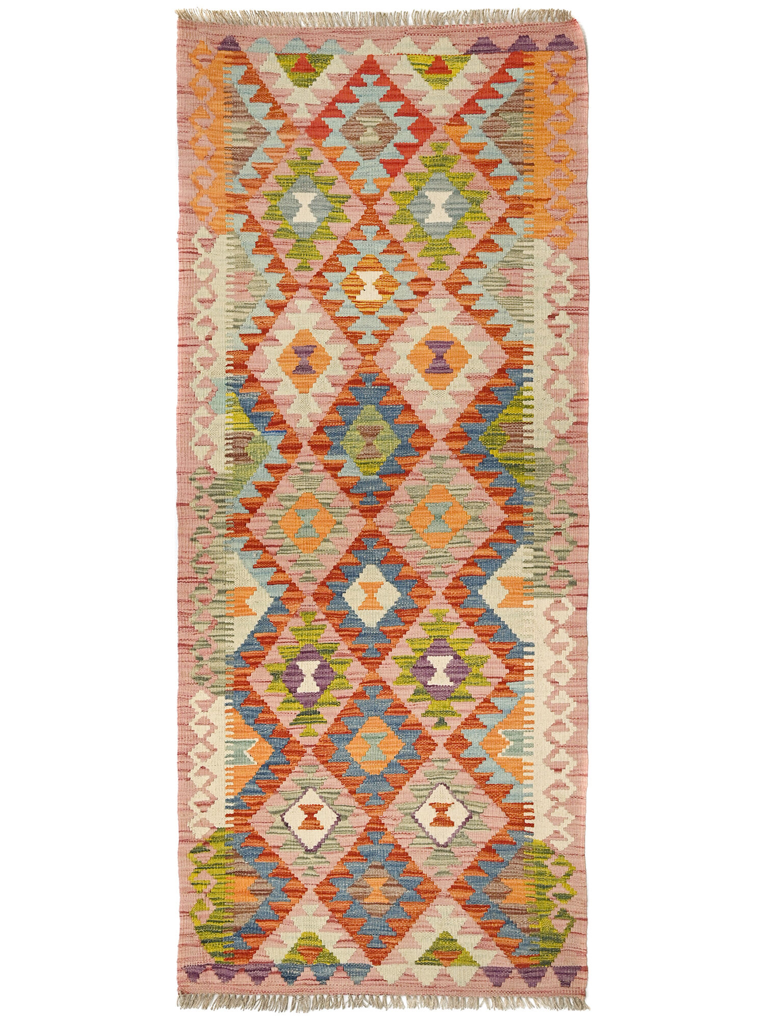 Kelim Afghan Old style Matta 77x186