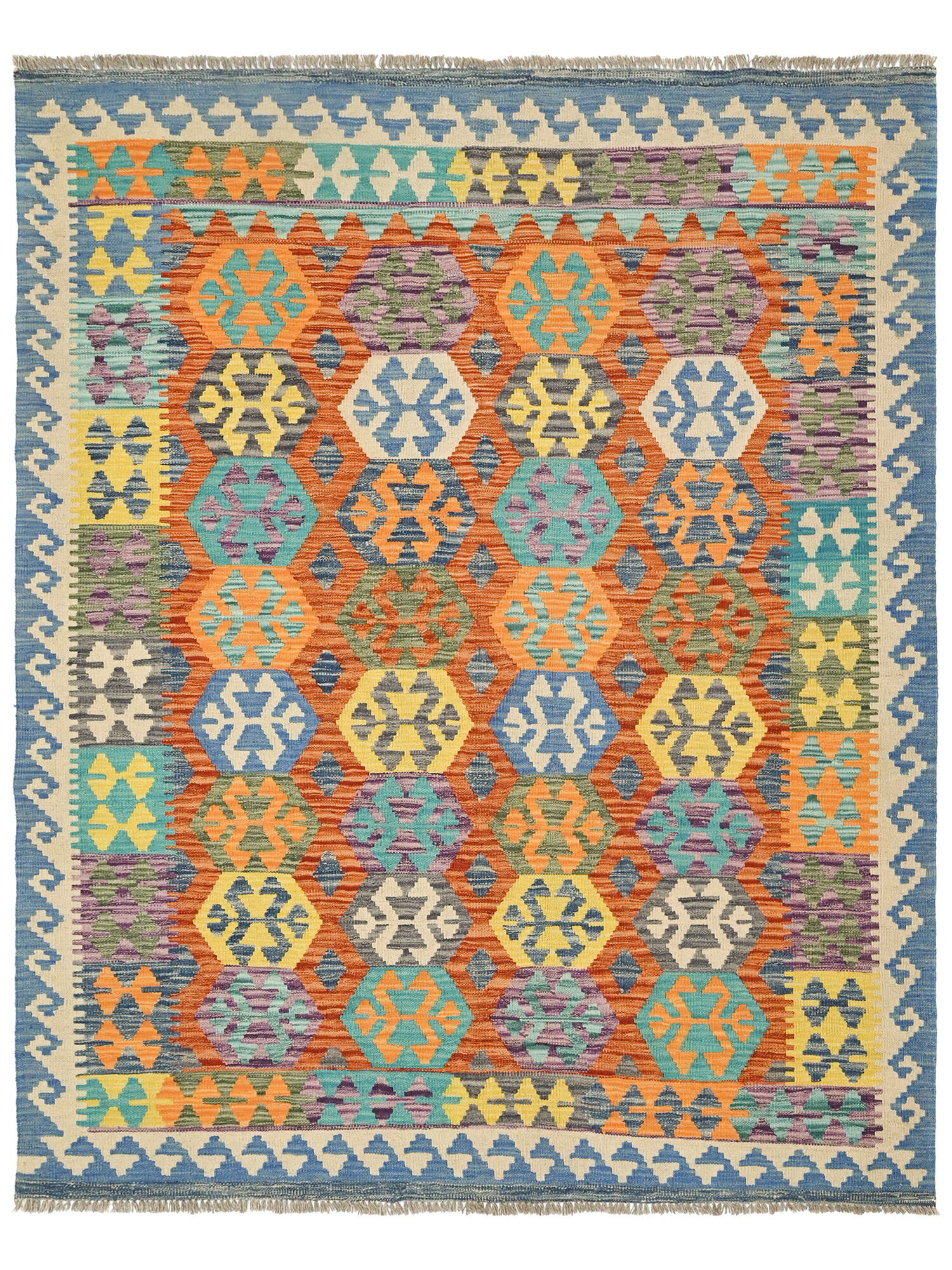 Kelim Afghan Old style Matta 159x199