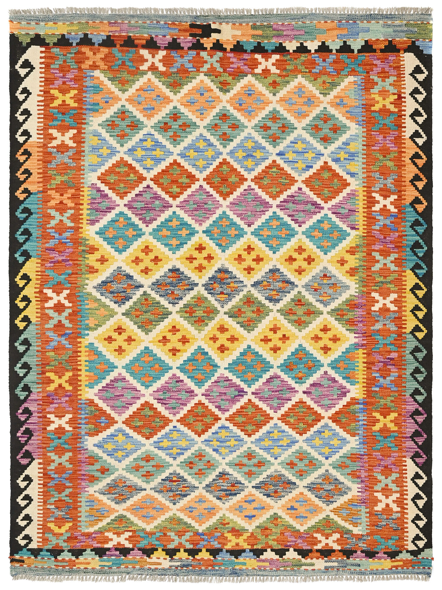 Kelim Afghan Old style Matta 153x207