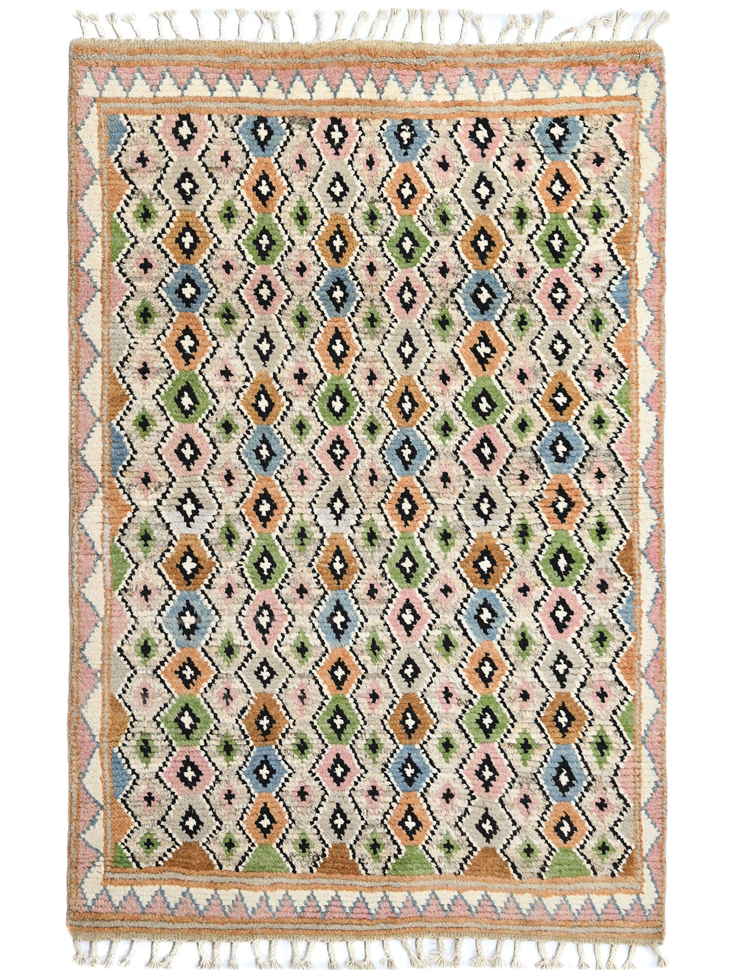 Berber Colourful Matta 126x187