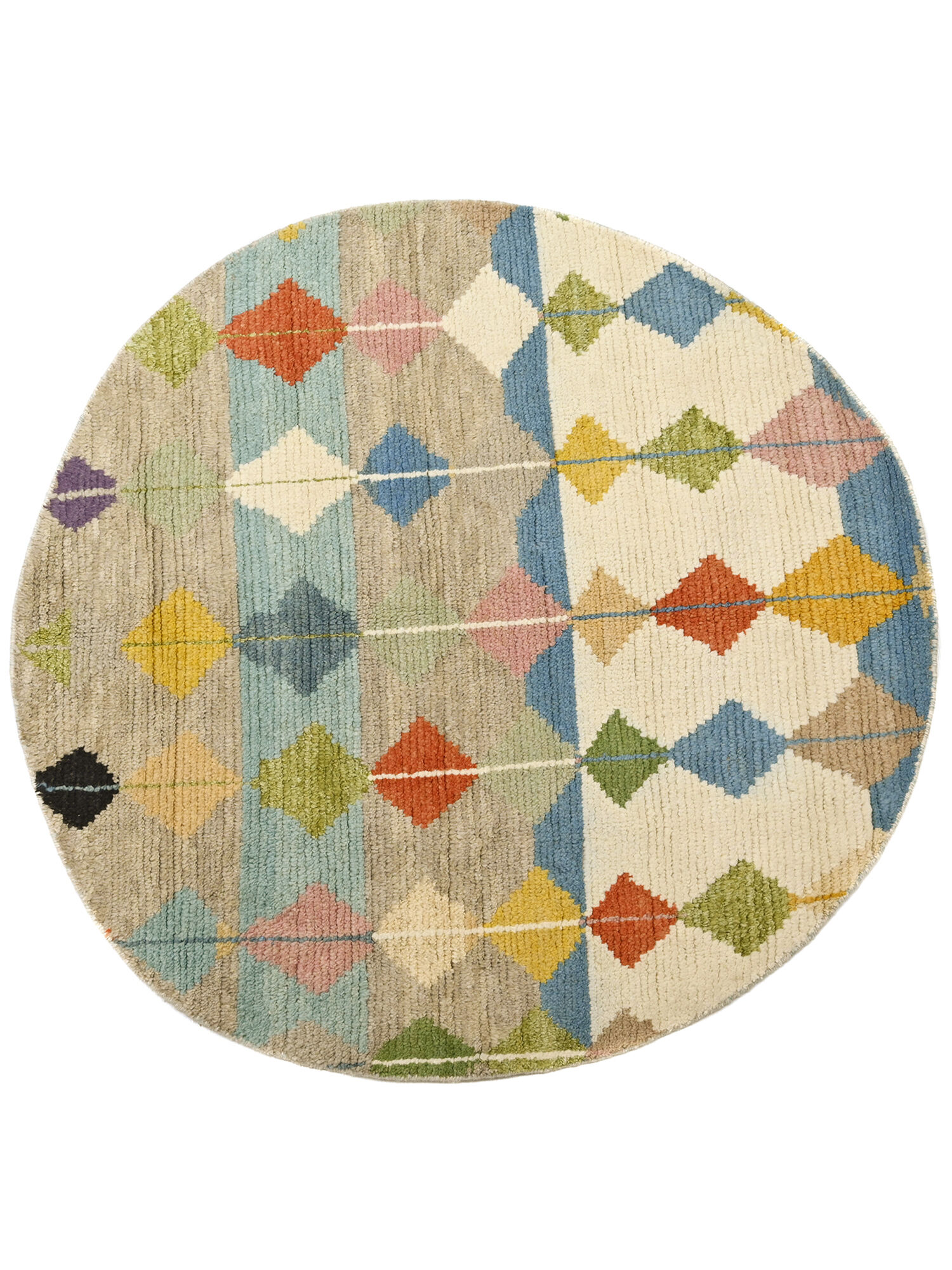 Berber Colourful Matta Ø 147