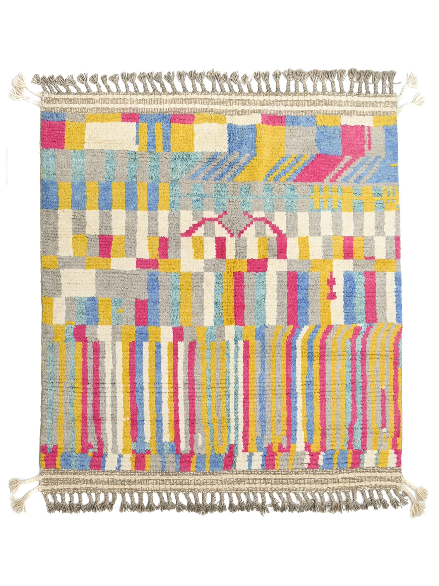Berber Colourful Matta 151x152