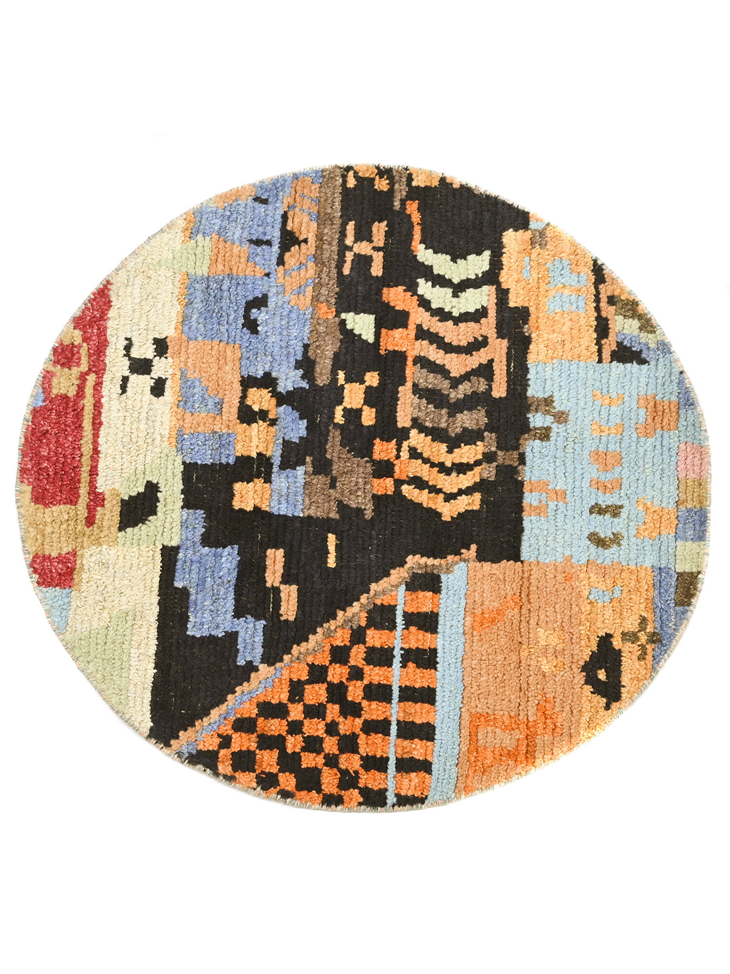 Berber Colourful Matta Ø 101