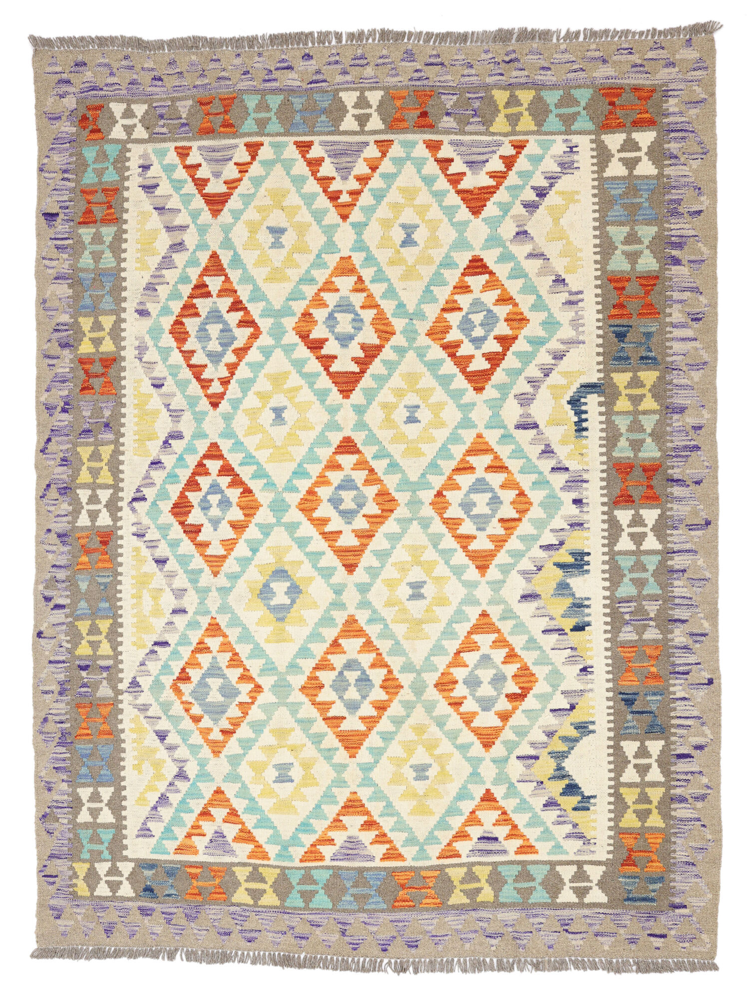 Kelim Afghan Old style Matta 151x200
