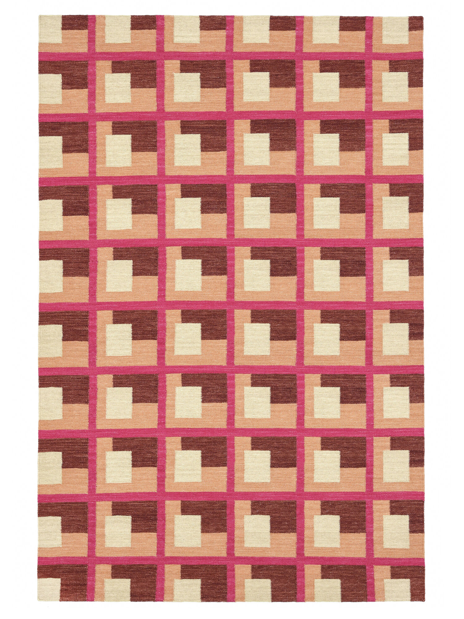 Arcadia Matta - Rosa / Flerfärgad 300x400